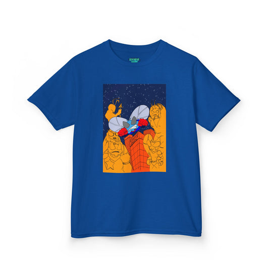 Astro-Fly Kids Tee — Interplanetary Investigator Character Shirt
