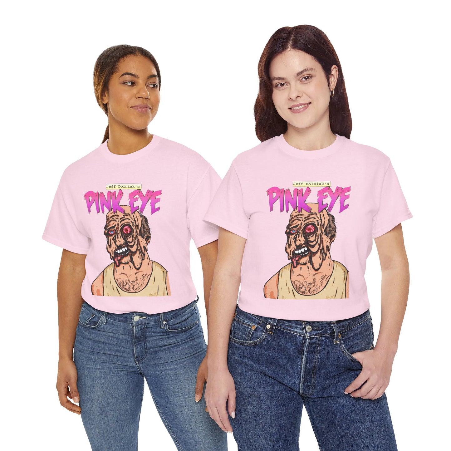 Pink Eye - Body Horror Illustration T-Shirt