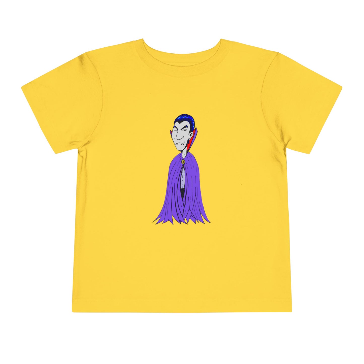 Toddler Tee — Cute Cartoon Vampire Graphic Shirt for Kids