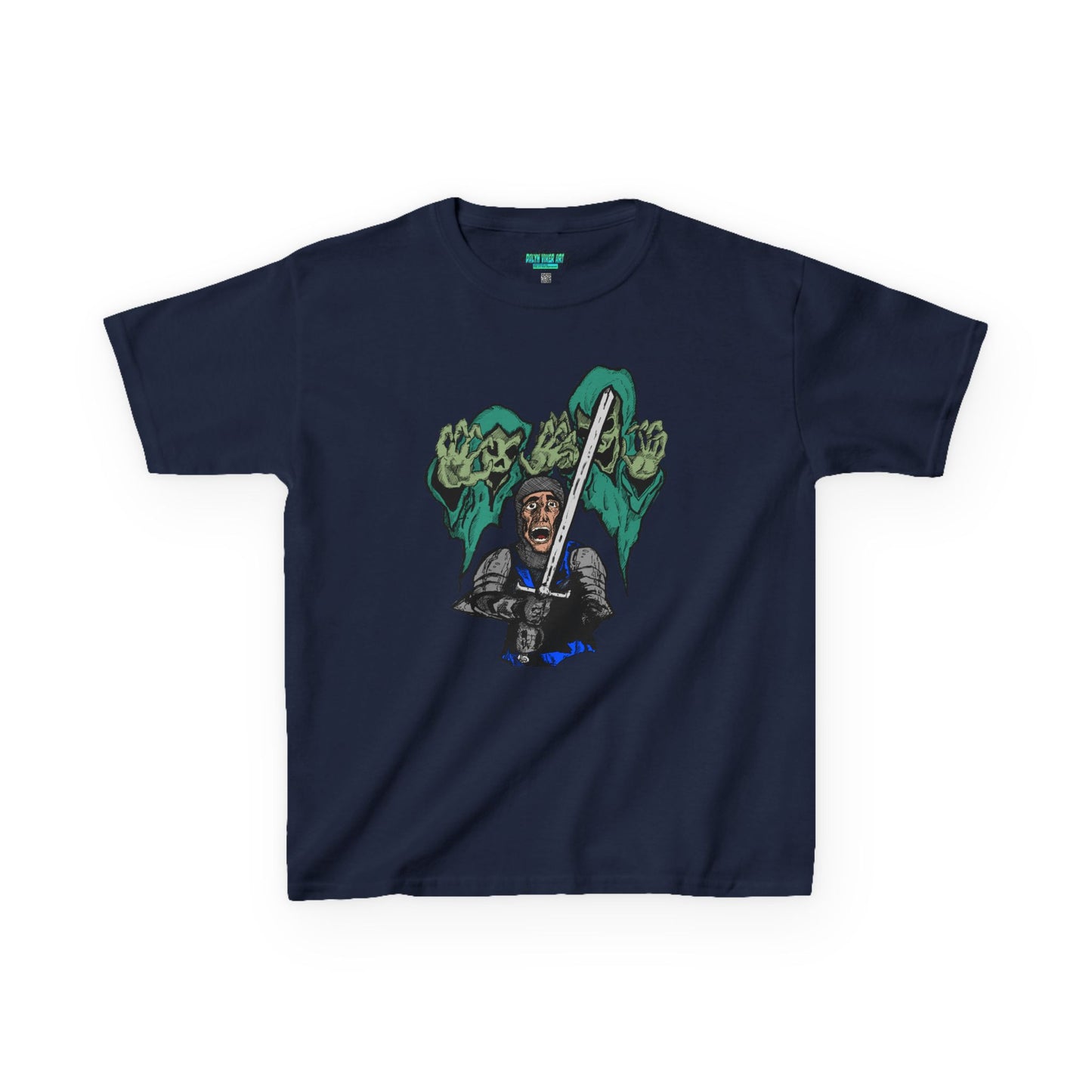 Knight Fright - Kids Knight Graphic Tee - Adventure Awaits!