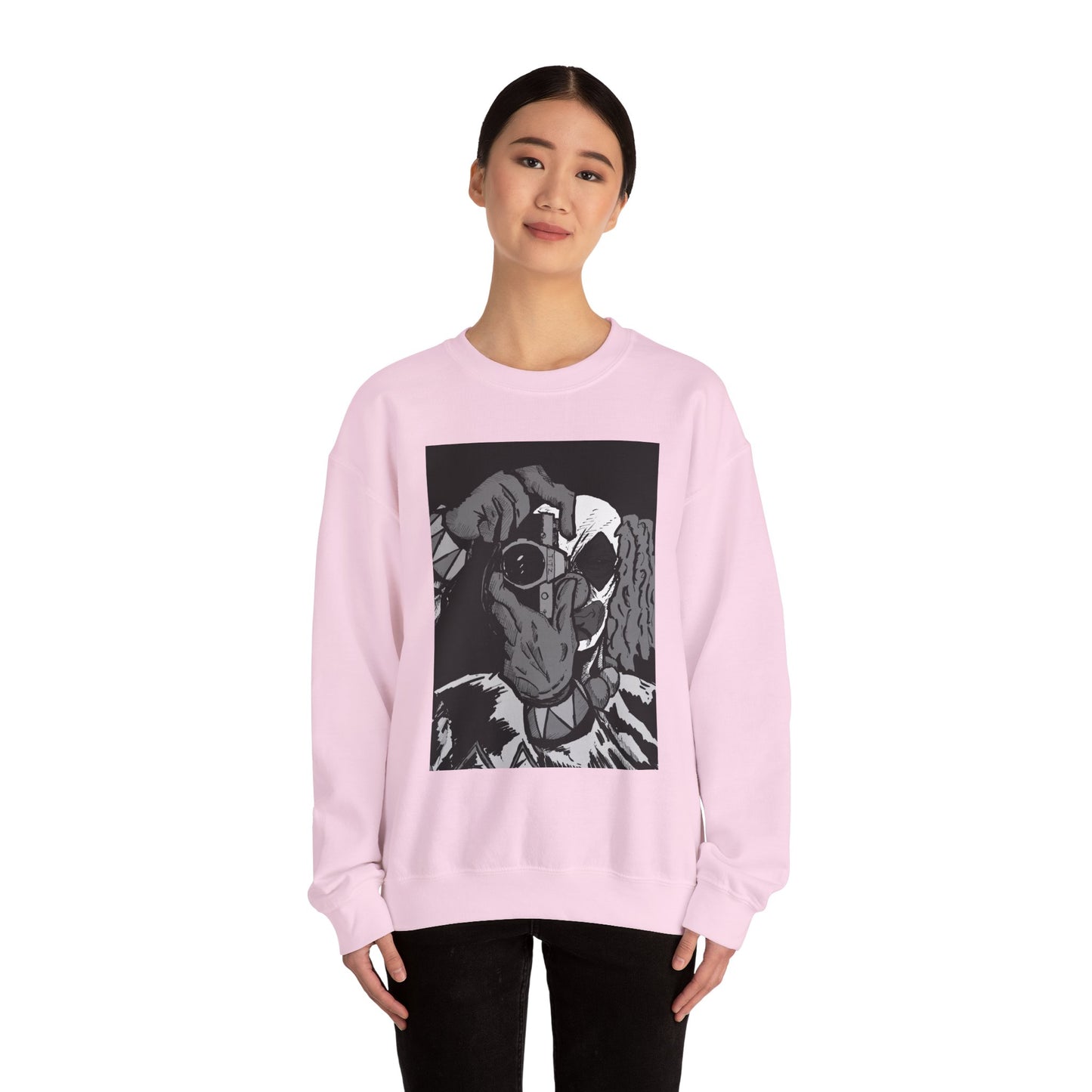 Blasto the Clown Retro Homage Photographer Sweatshirt