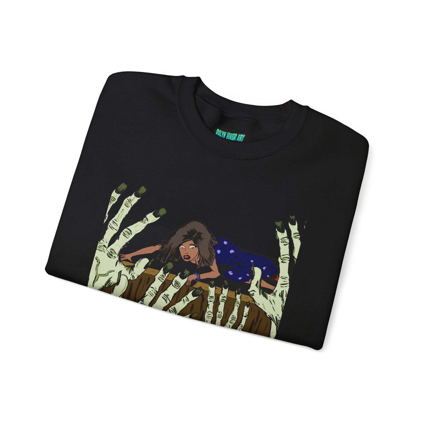 Haunting Hands Crewneck Sweatshirt - Unisex Heavy Blend™
