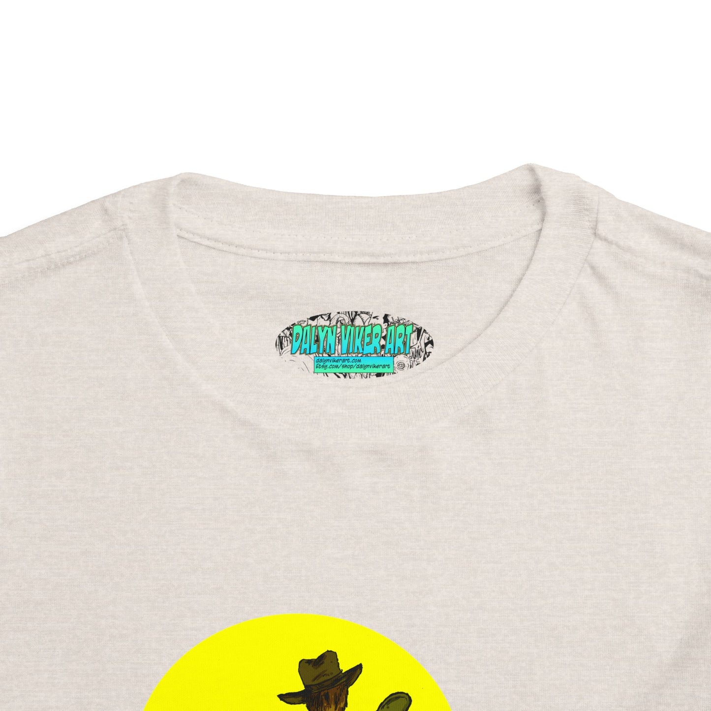 Toddler Tee — Colorful Cowboy Guitar Kids Shirt