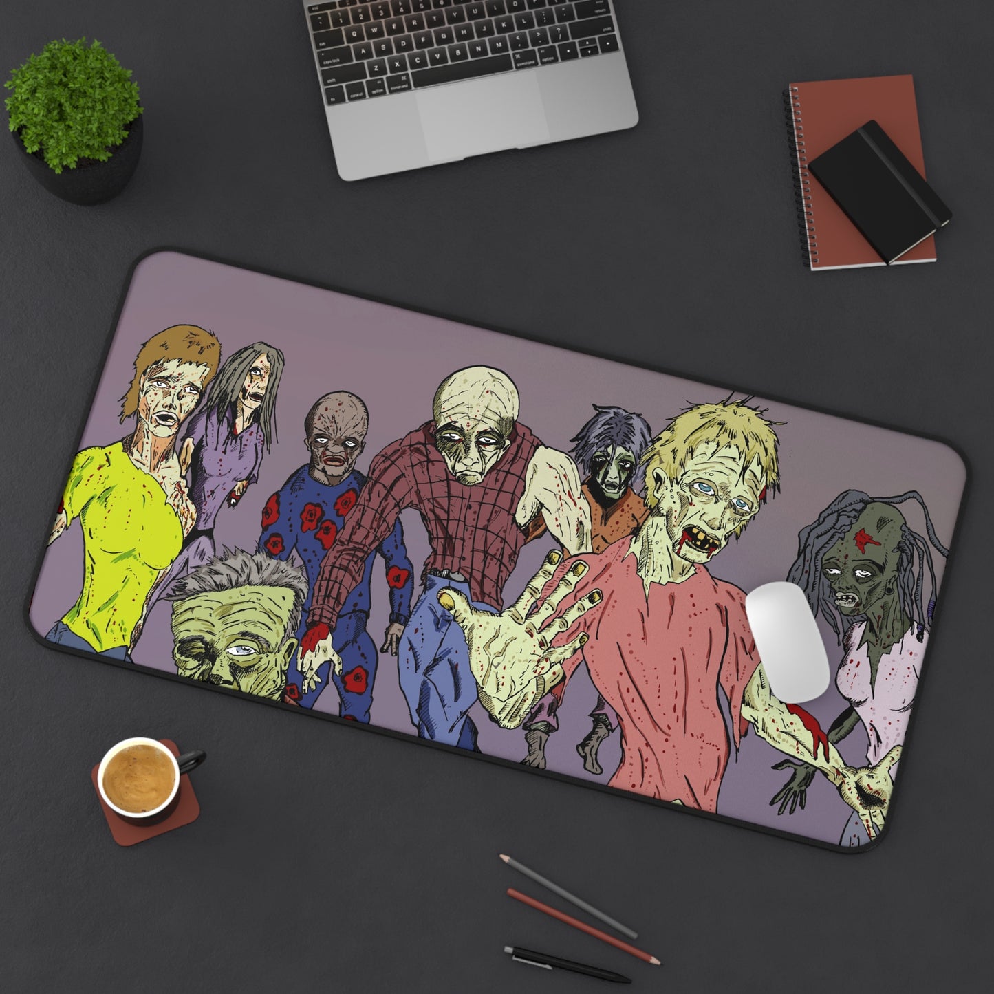 Zombie Incursion Desk Mat