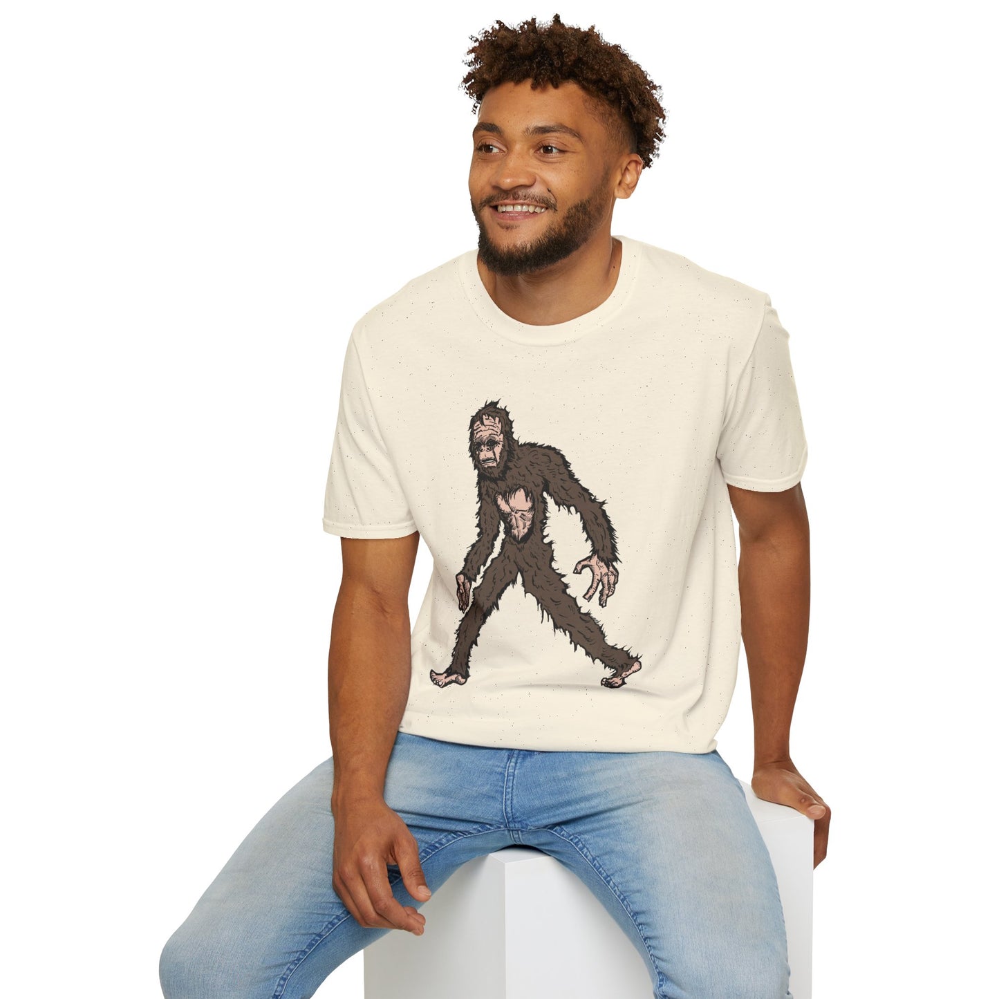 Bigfoot Stroll Unisex Softstyle T-Shirt