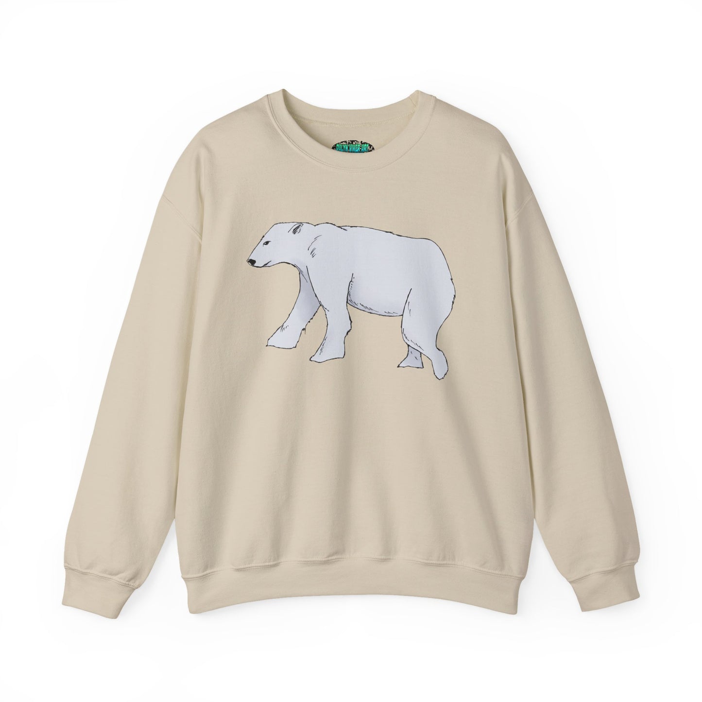 Cozy Polar Bear Crewneck Sweatshirt