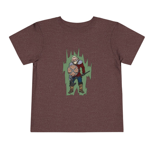 Toddler Tee — Viking Warrior Graphic Shirt
