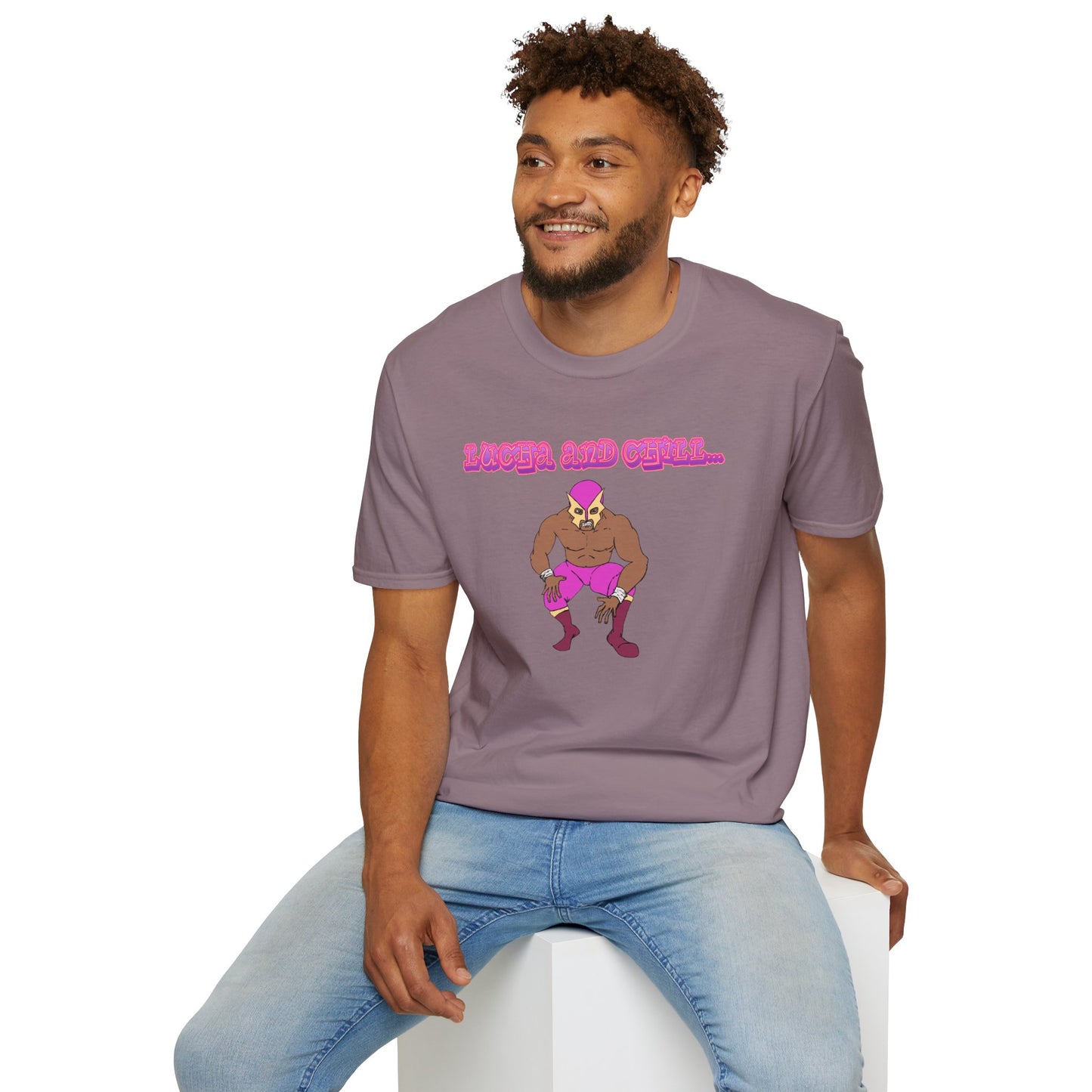 Lucha & Chill Unisex Softstyle T-Shirt