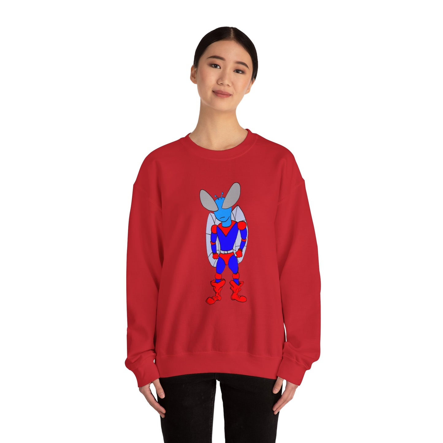 Superhero Agent 501 Unisex Heavy Blend™ Crewneck Sweatshirt