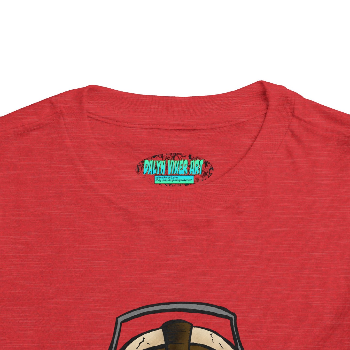 Toddler Tee — Playful Screaming Skull Graphic Kids' Shirt