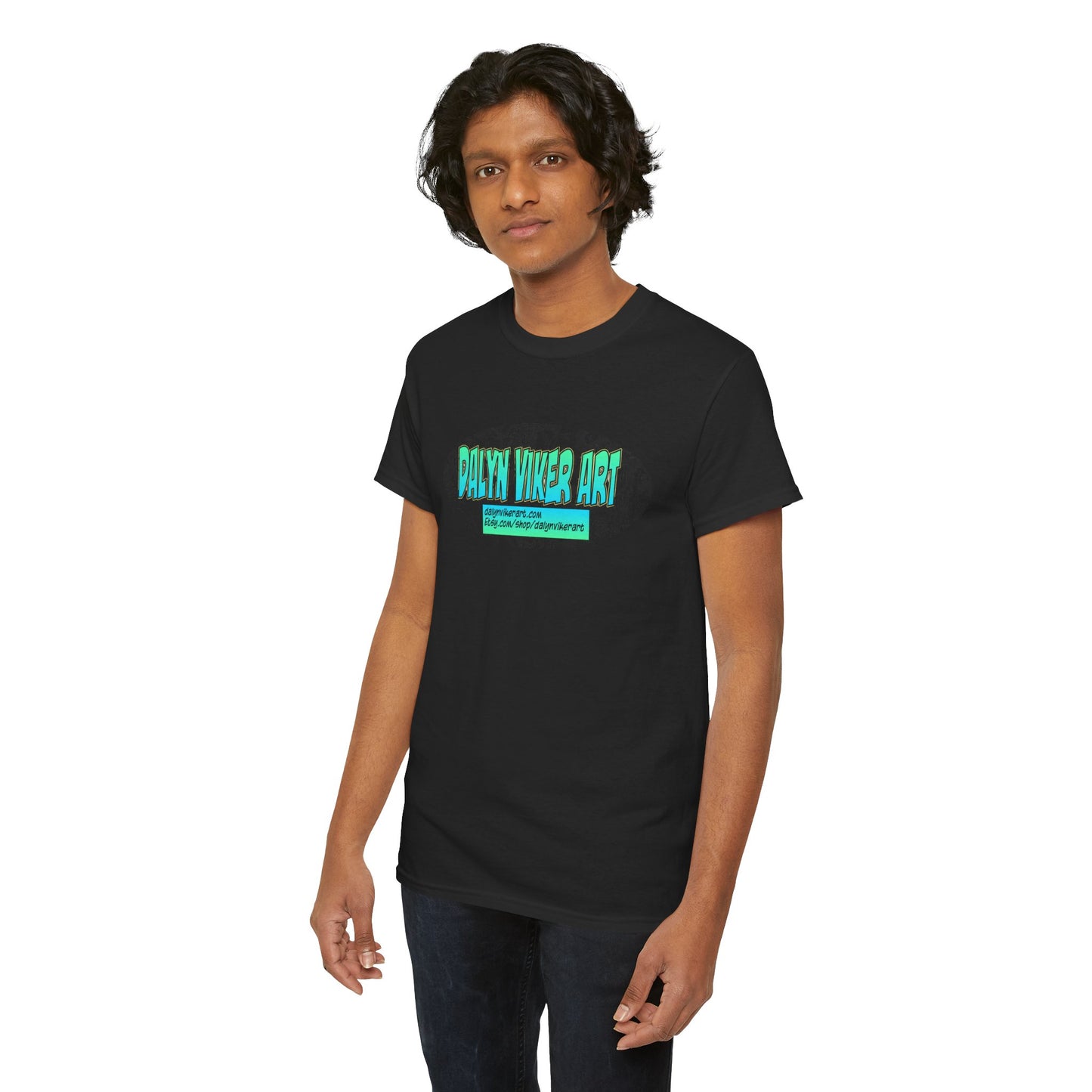 Dalyn Viker Art Logo - Artistic Unisex Tee with Abstract Design, Cool Graphic Shirt for Art Lovers, Perfect Gift for Creatives, Casual Wear, Summer Essential