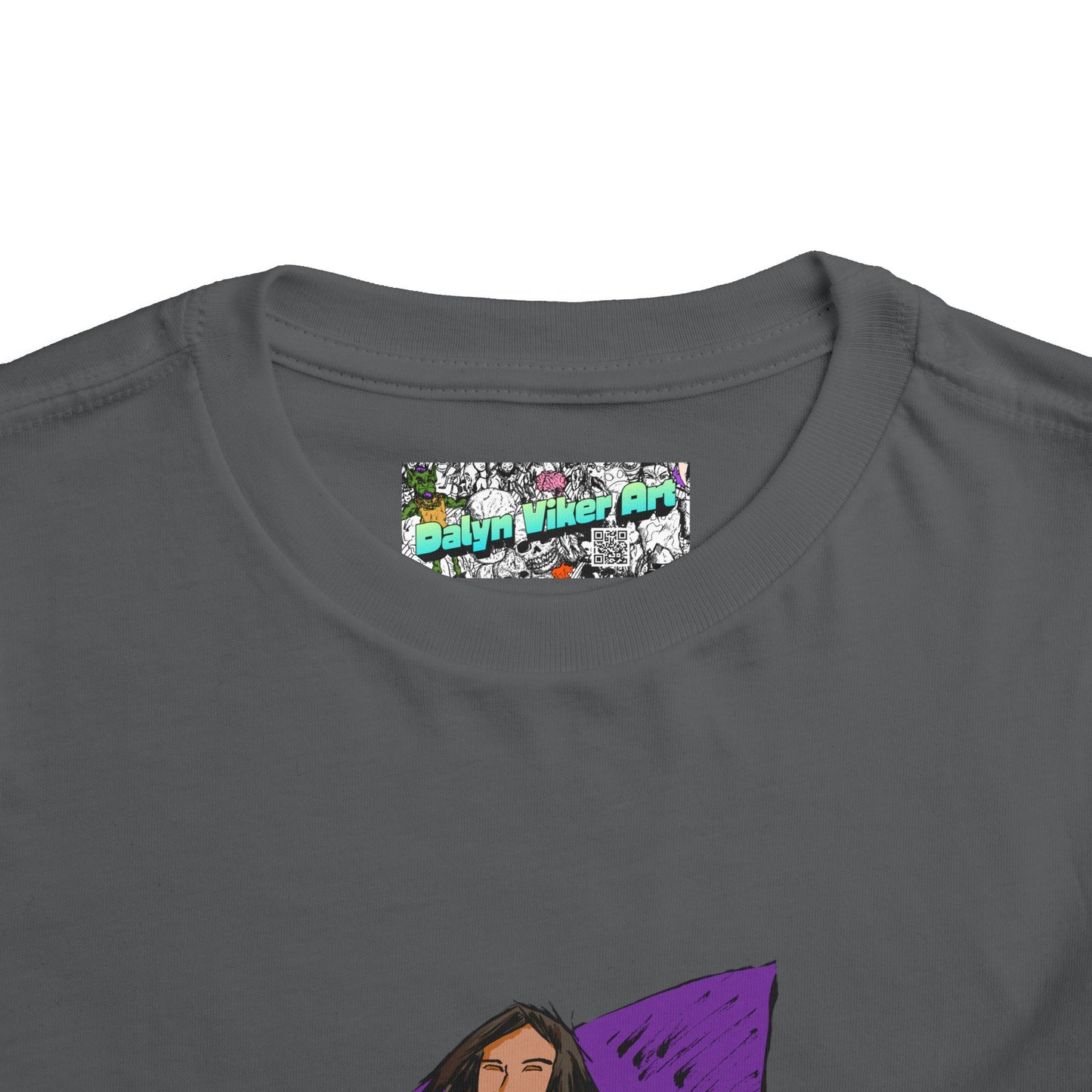 Toddler Tee — Rock Star Guitarist Graphic Kids Shirt