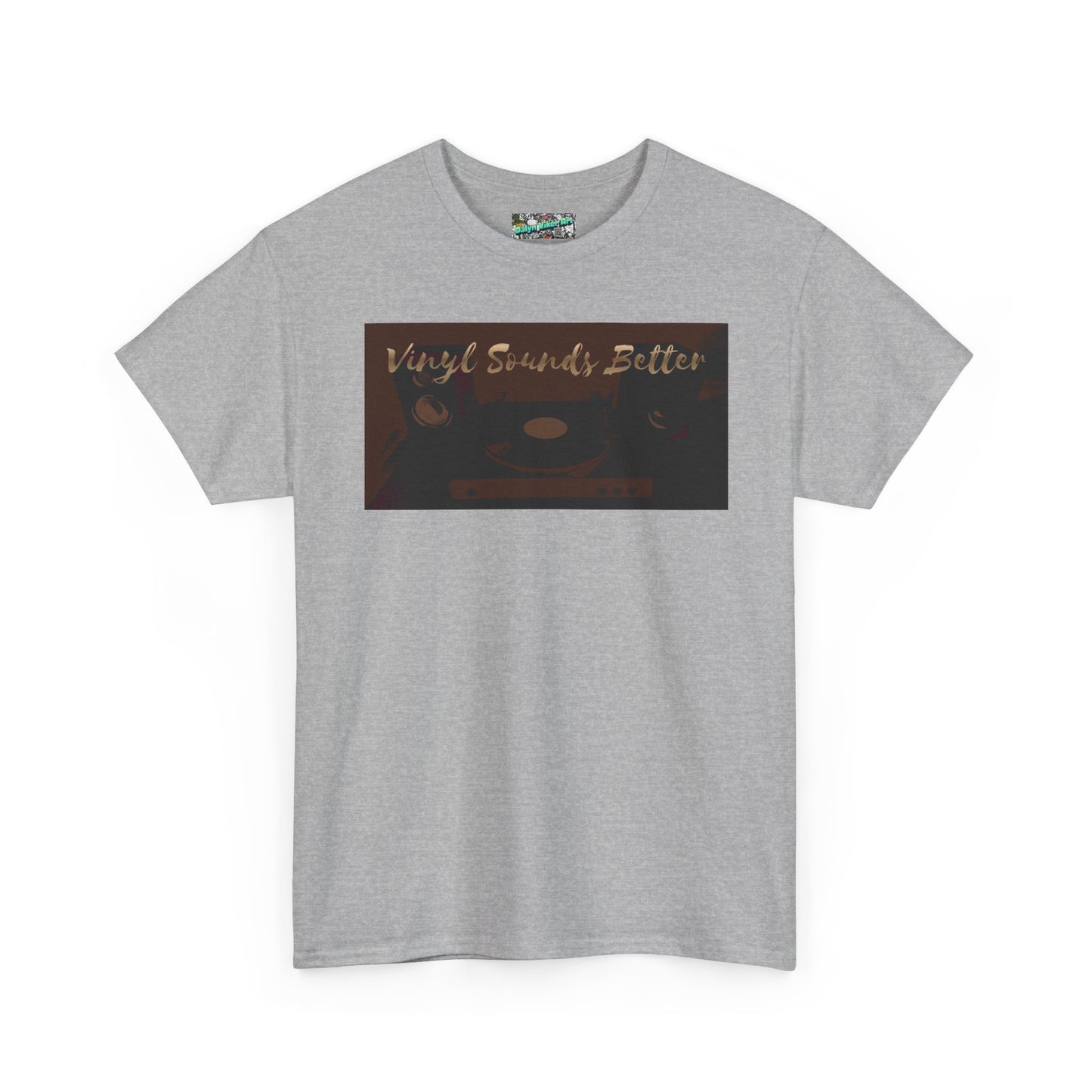 Vinyl Sounds Better T-Shirt — Retro Record Player Tee for Music Lovers