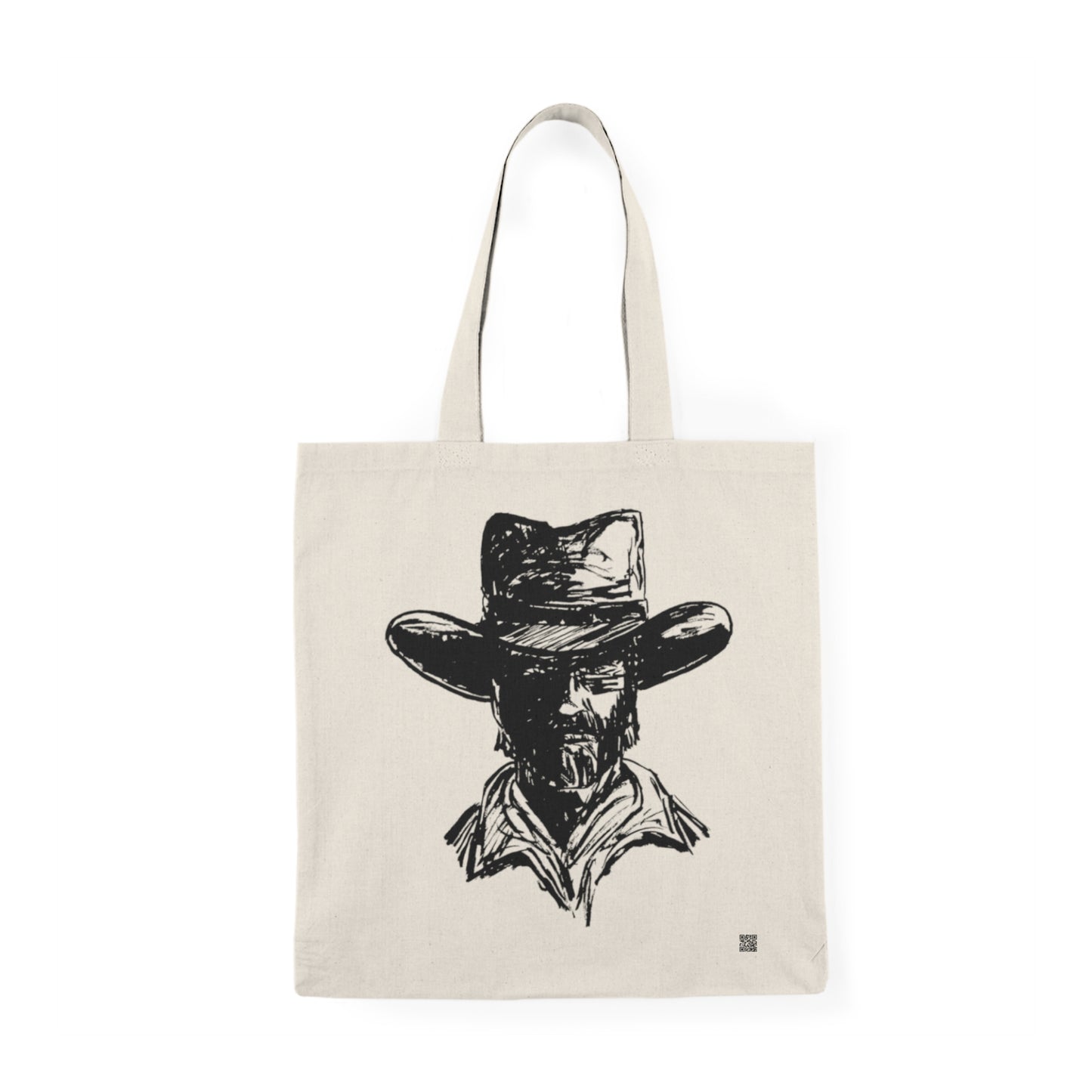 Rustic Cowboy Tote Bag - Perfect for Farmers Market and Everyday Use