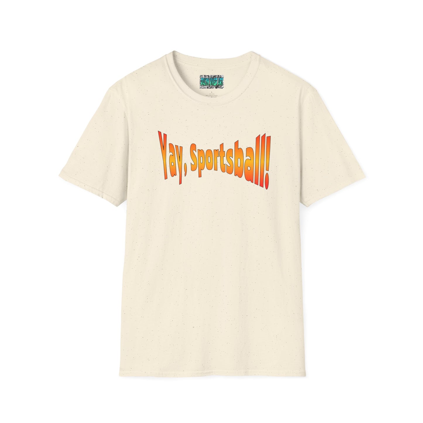 Yay, Sportsball!!!  Unisex Softstyle T-Shirt