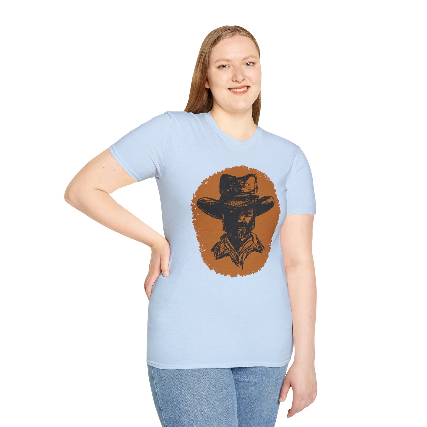 Southwest Cowboy Unisex T-Shirt - Western Rancher Design