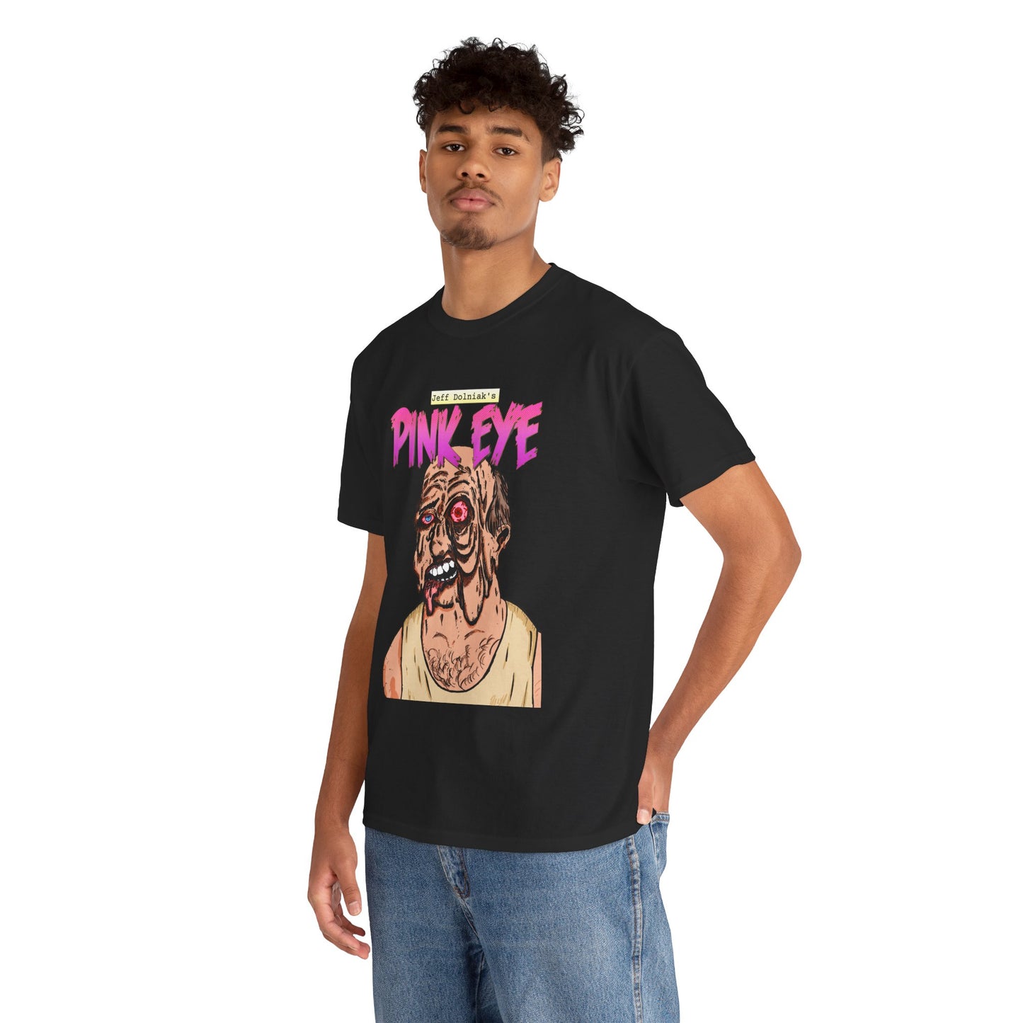Pink Eye - Body Horror Illustration T-Shirt