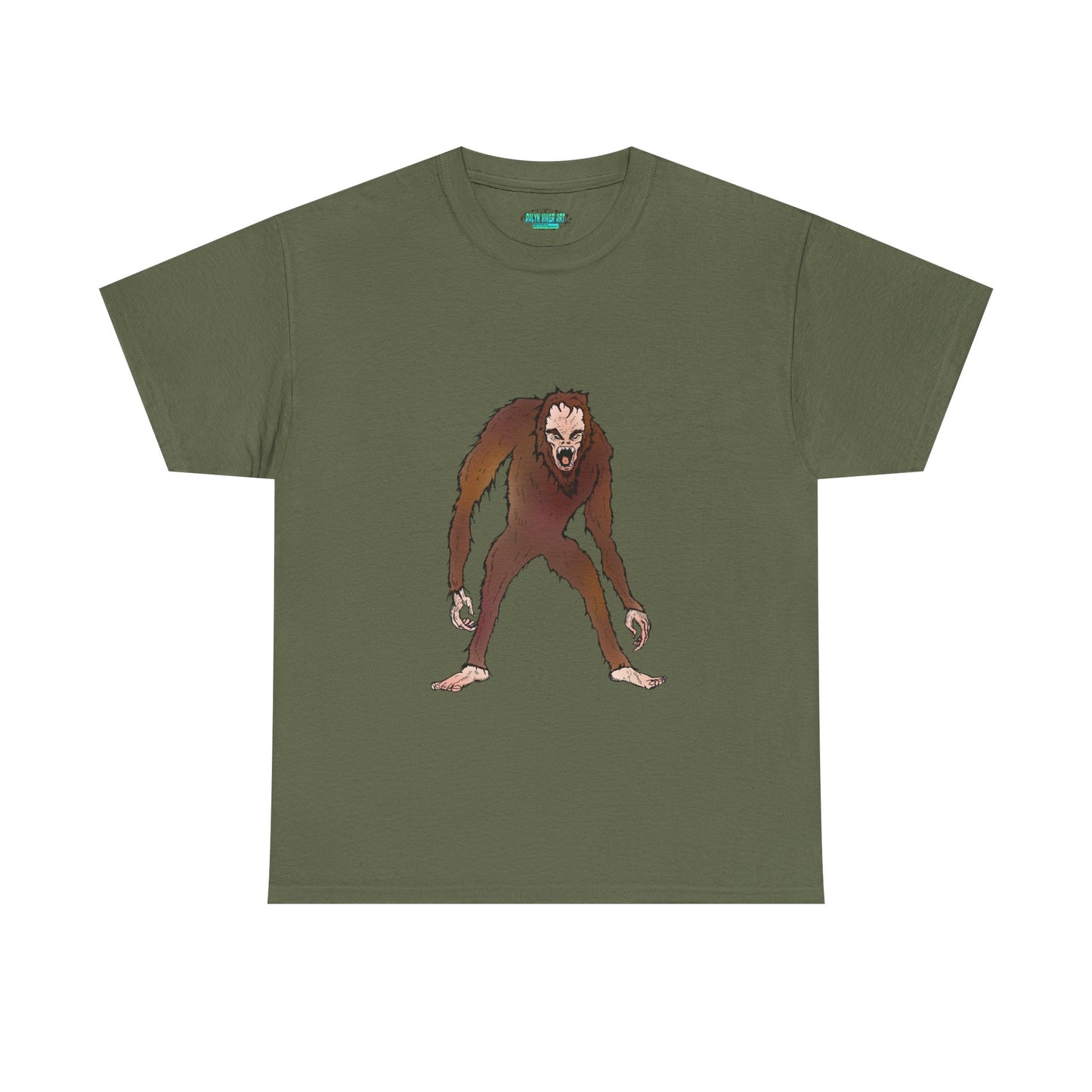 Bigfoot Sketch T‑Shirt — Retro Sasquatch Graphic Tee