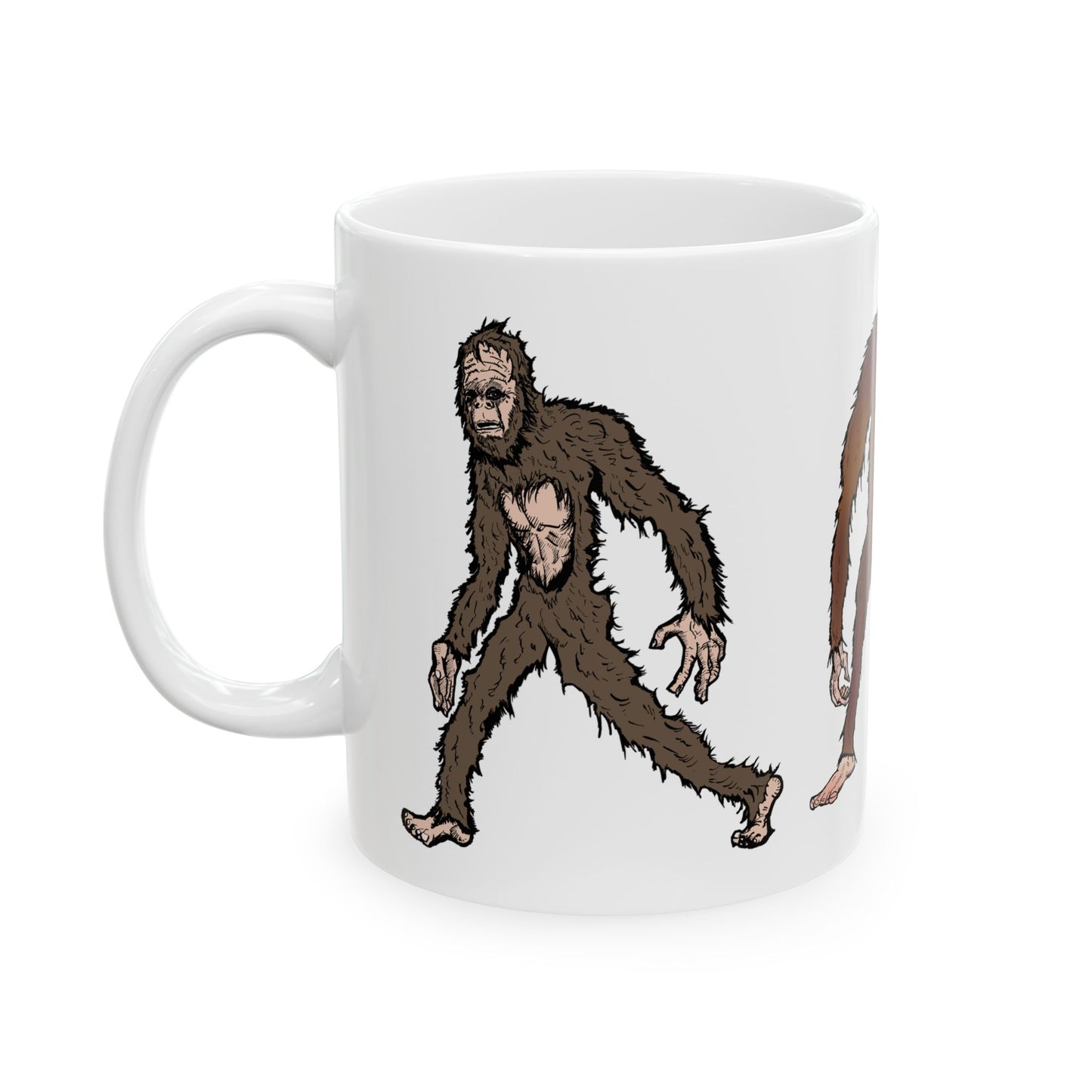 Bigfoot Sasquatch Mug — Funny Creature Coffee Cup (11oz & 15oz)