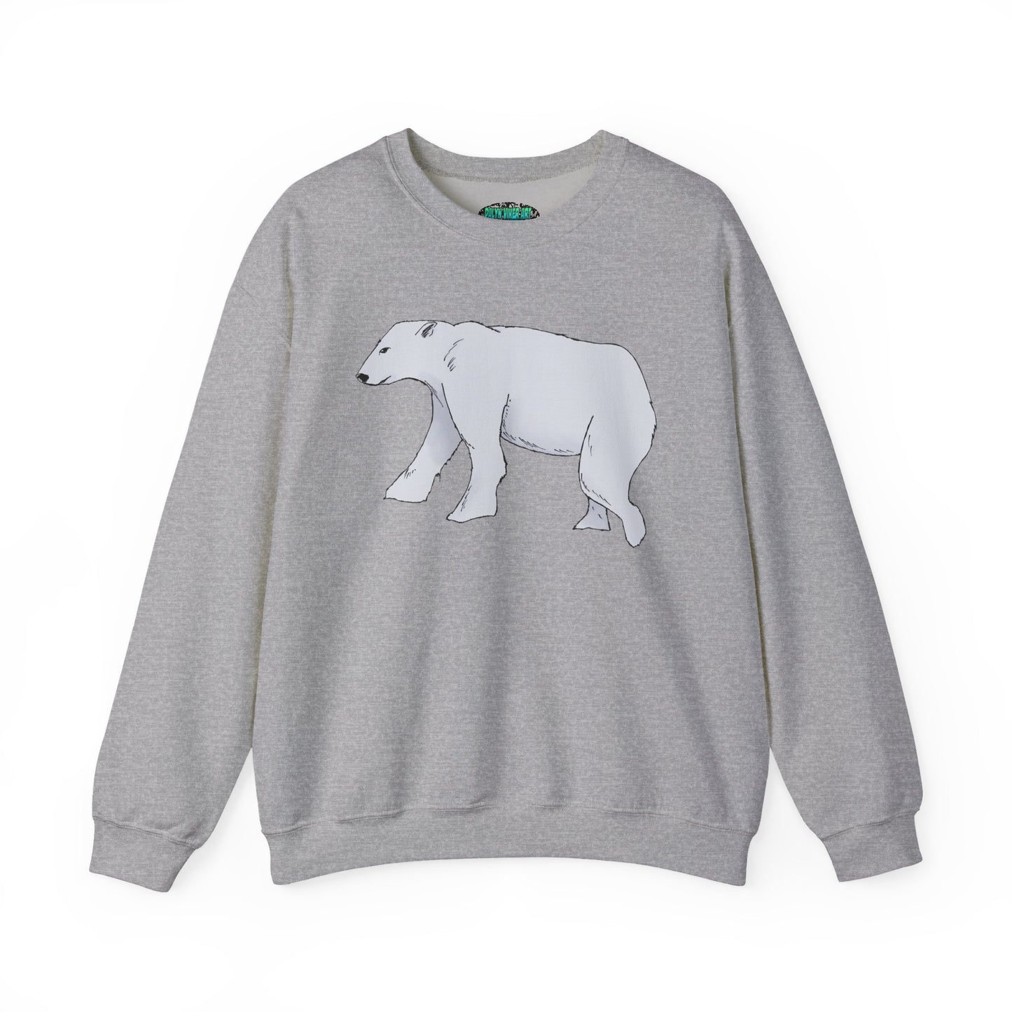 Cozy Polar Bear Crewneck Sweatshirt