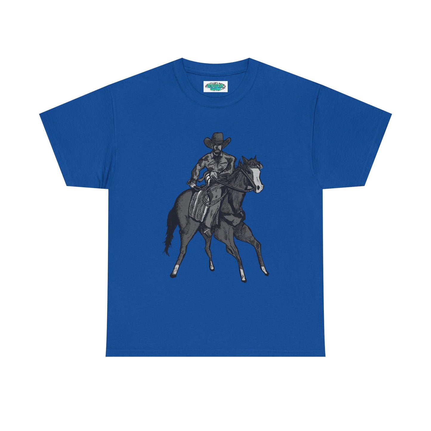 Cowboy on Horseback T‑Shirt — Vintage Western Rodeo Tee