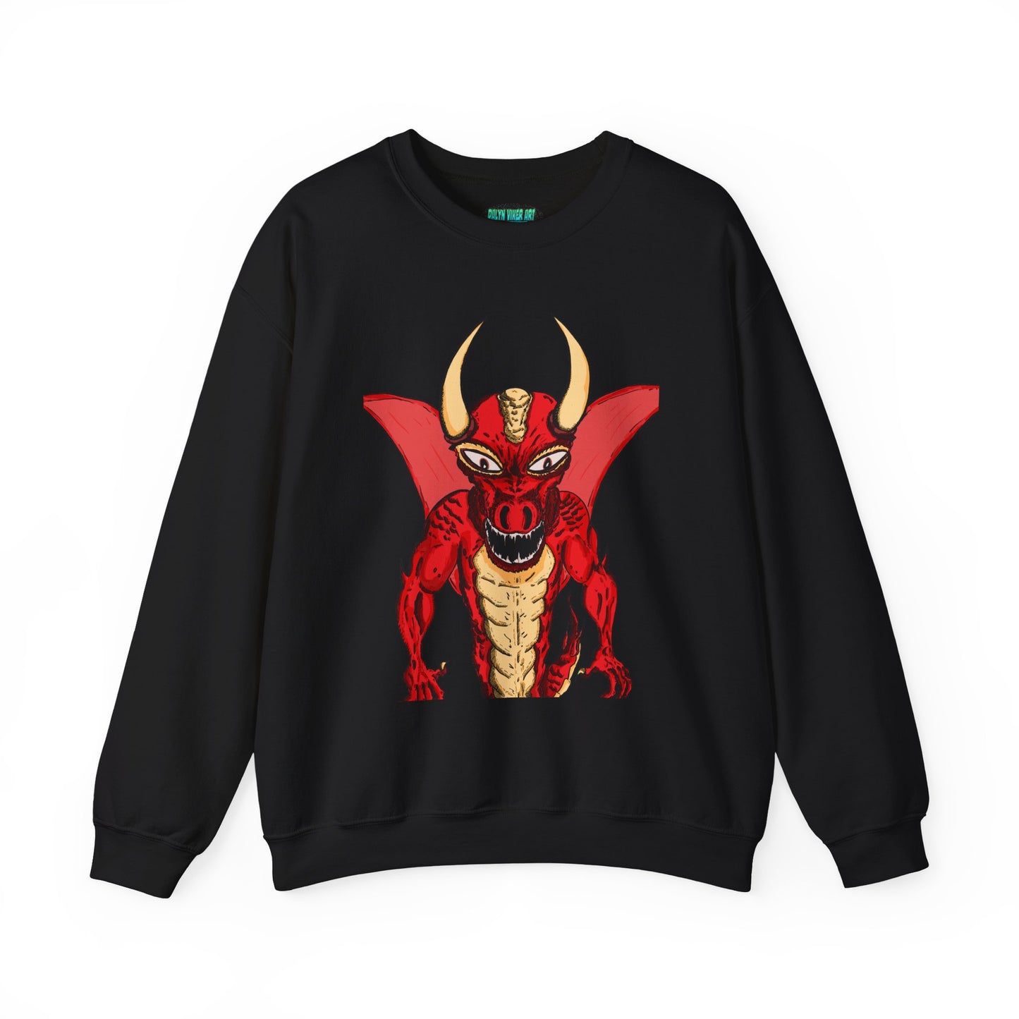 Fierce Dragon Unisex Crewneck Sweatshirt