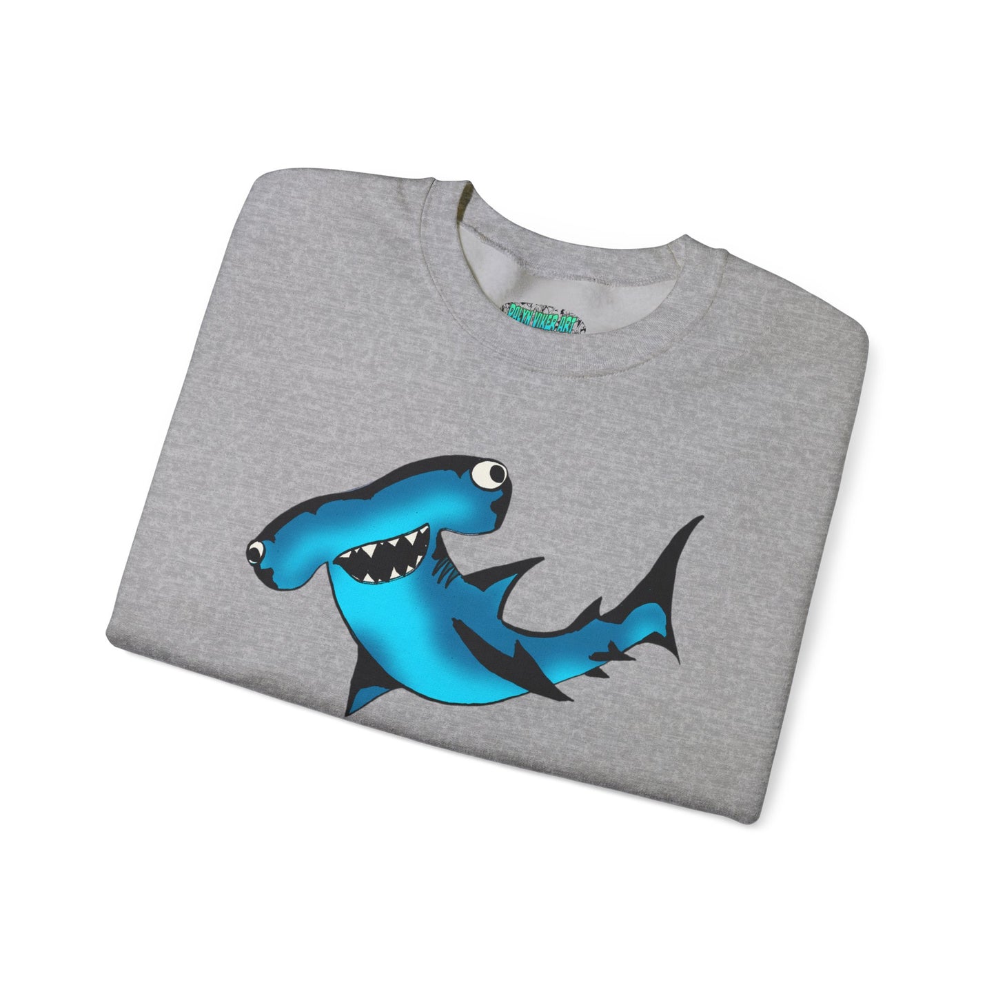 Harley Hammerhead Cute Shark Graphic Unisex Sweatshirt