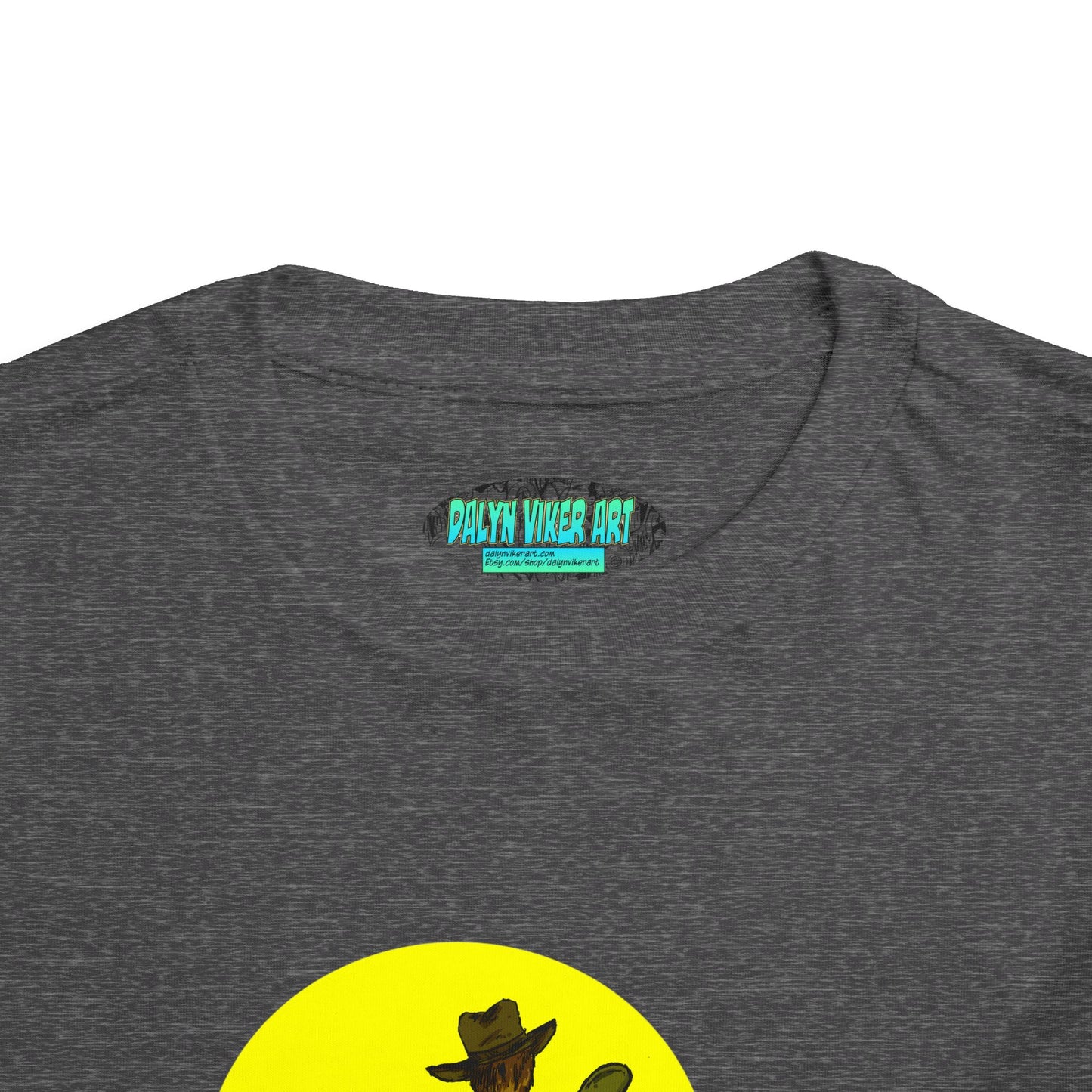 Toddler Tee — Colorful Cowboy Guitar Kids Shirt