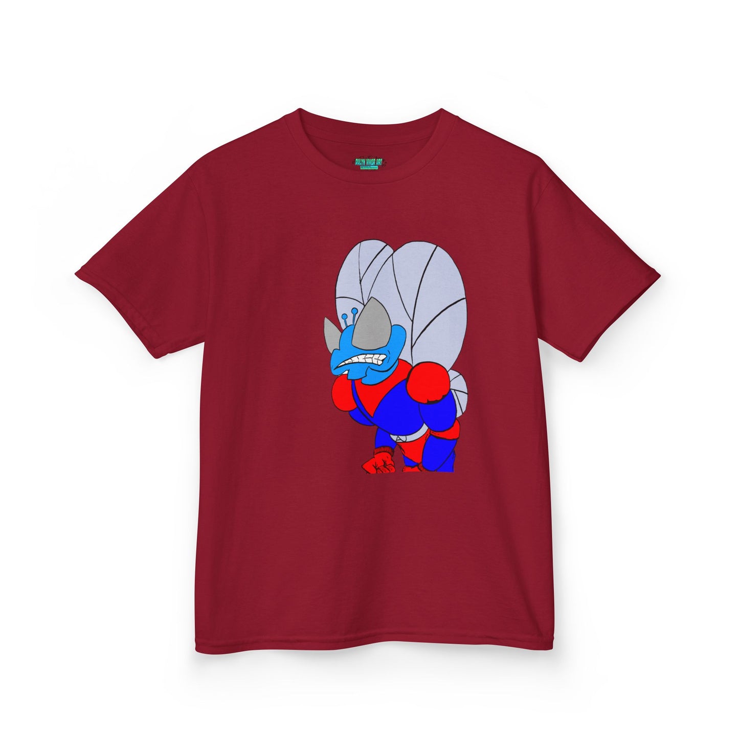 The Astound Astro-Fly - Ready for the Next Case - Playful Cartoon Kids Tee - Fun and Colorful Design