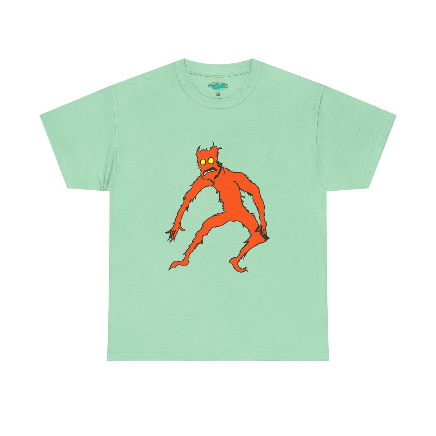 Funky Monster Graphic Tee - Unisex Heavy Cotton T-Shirt