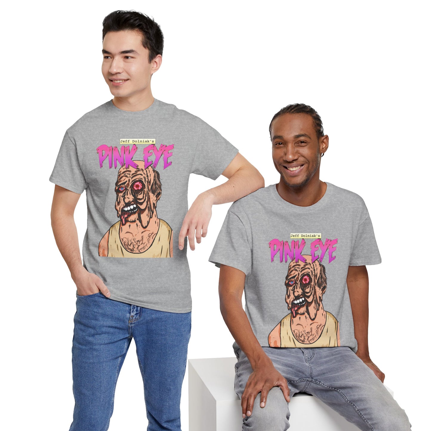 Pink Eye - Body Horror Illustration T-Shirt