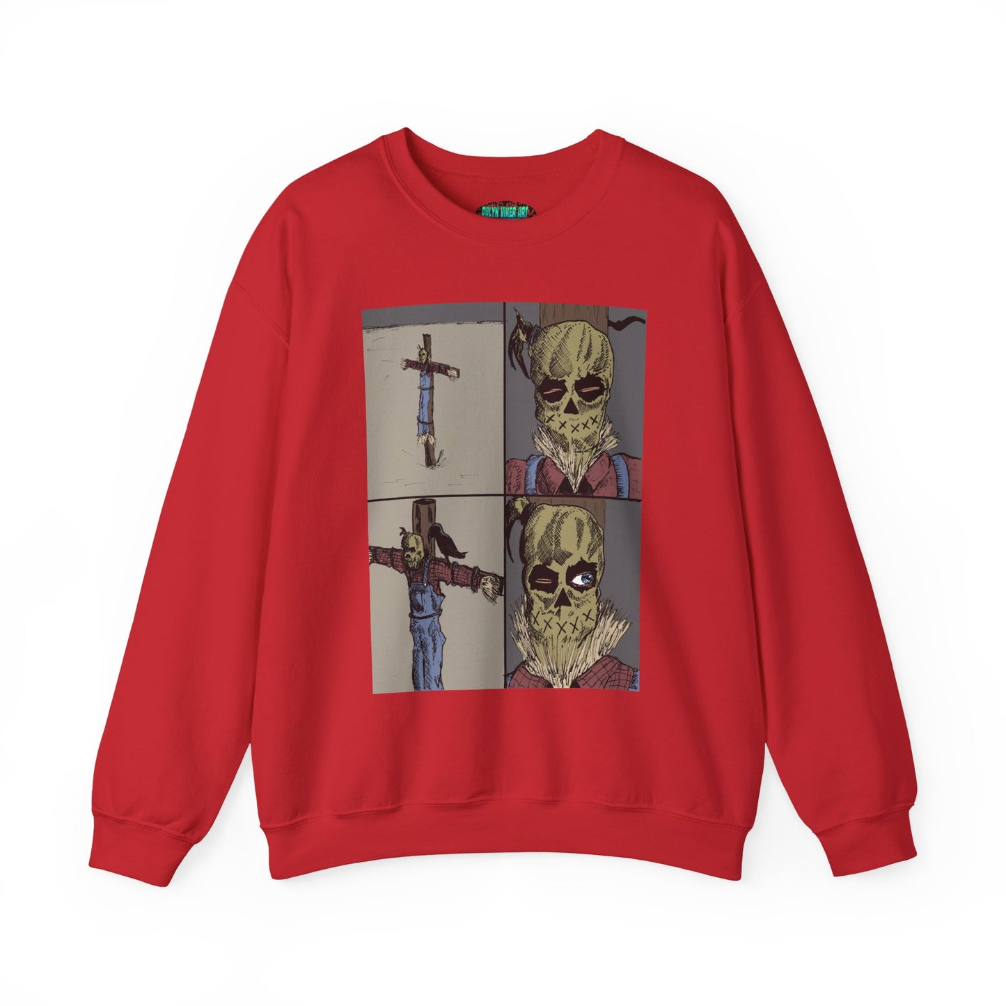 Scarecrow Graphic Crewneck Sweatshirt