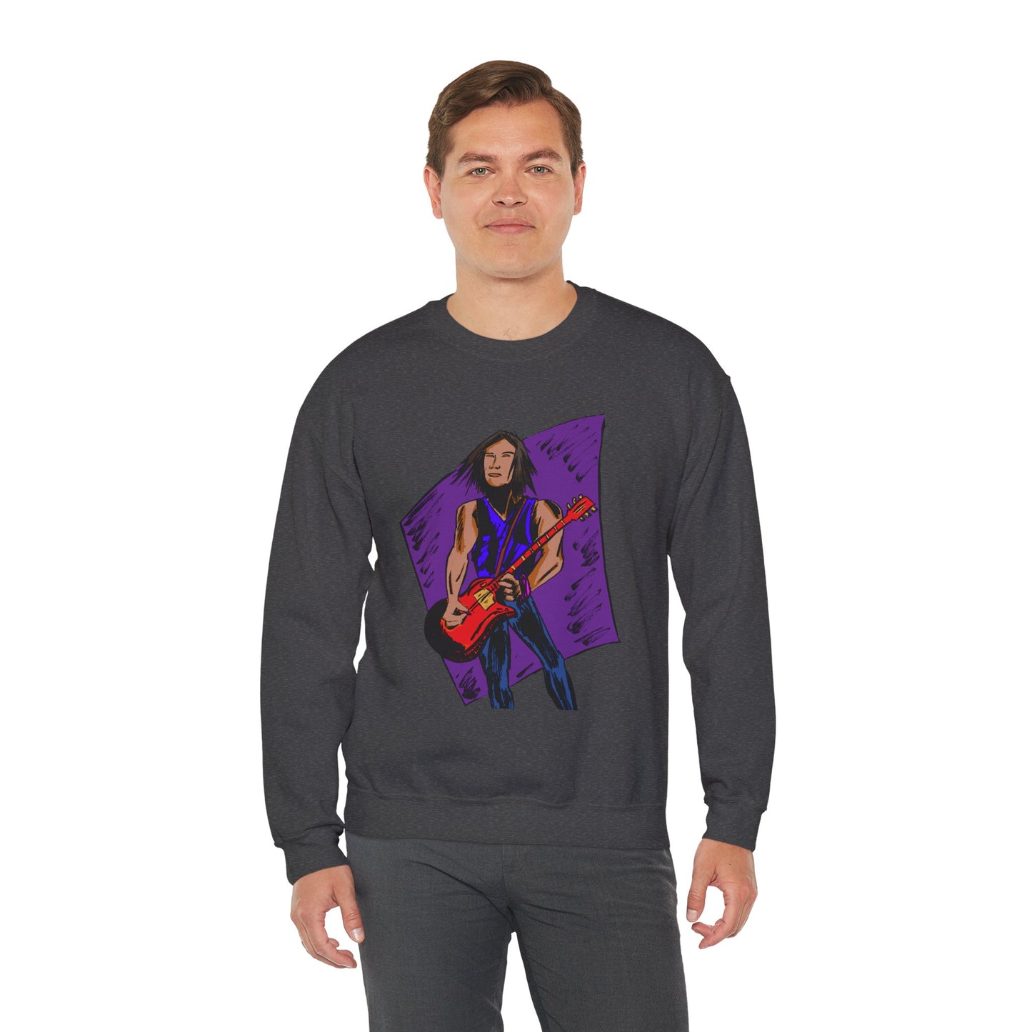 Rock Star Vintage Crewneck Sweatshirt