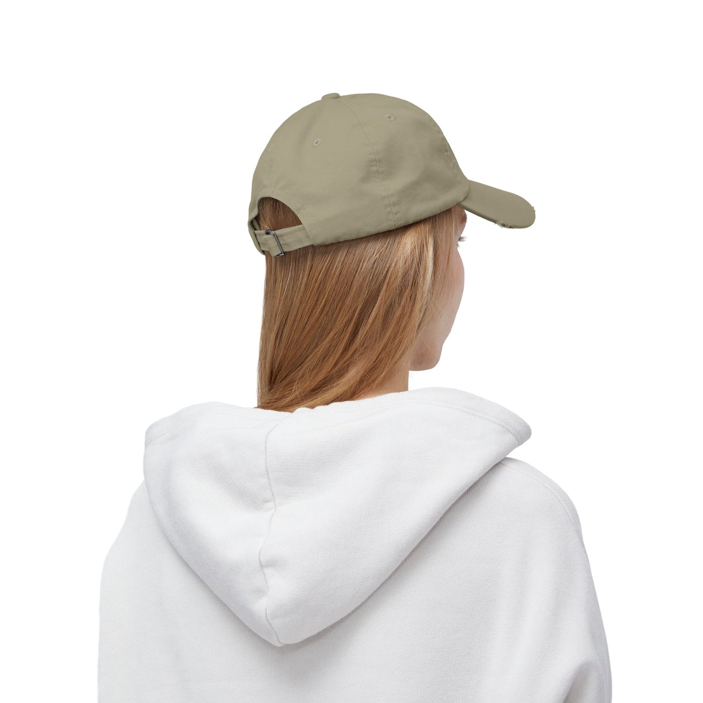 Terrif-EYE-ing Unisex Distressed Cap with Quirky Eyeball Design - Perfect for Casual Style
