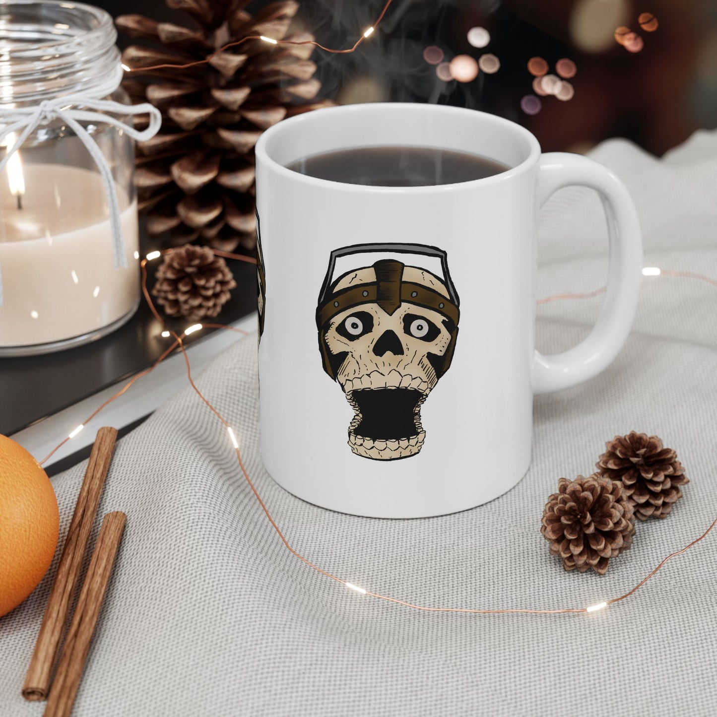 Screaming Skull Mug