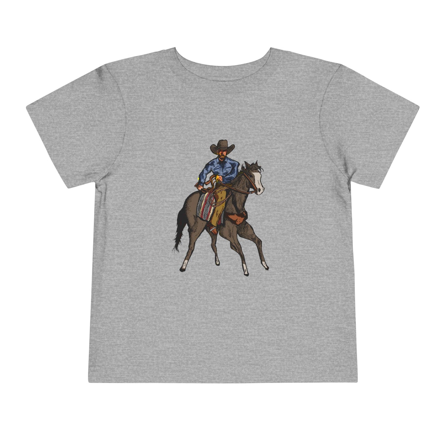 Cowboy on Horse Toddler Tee
