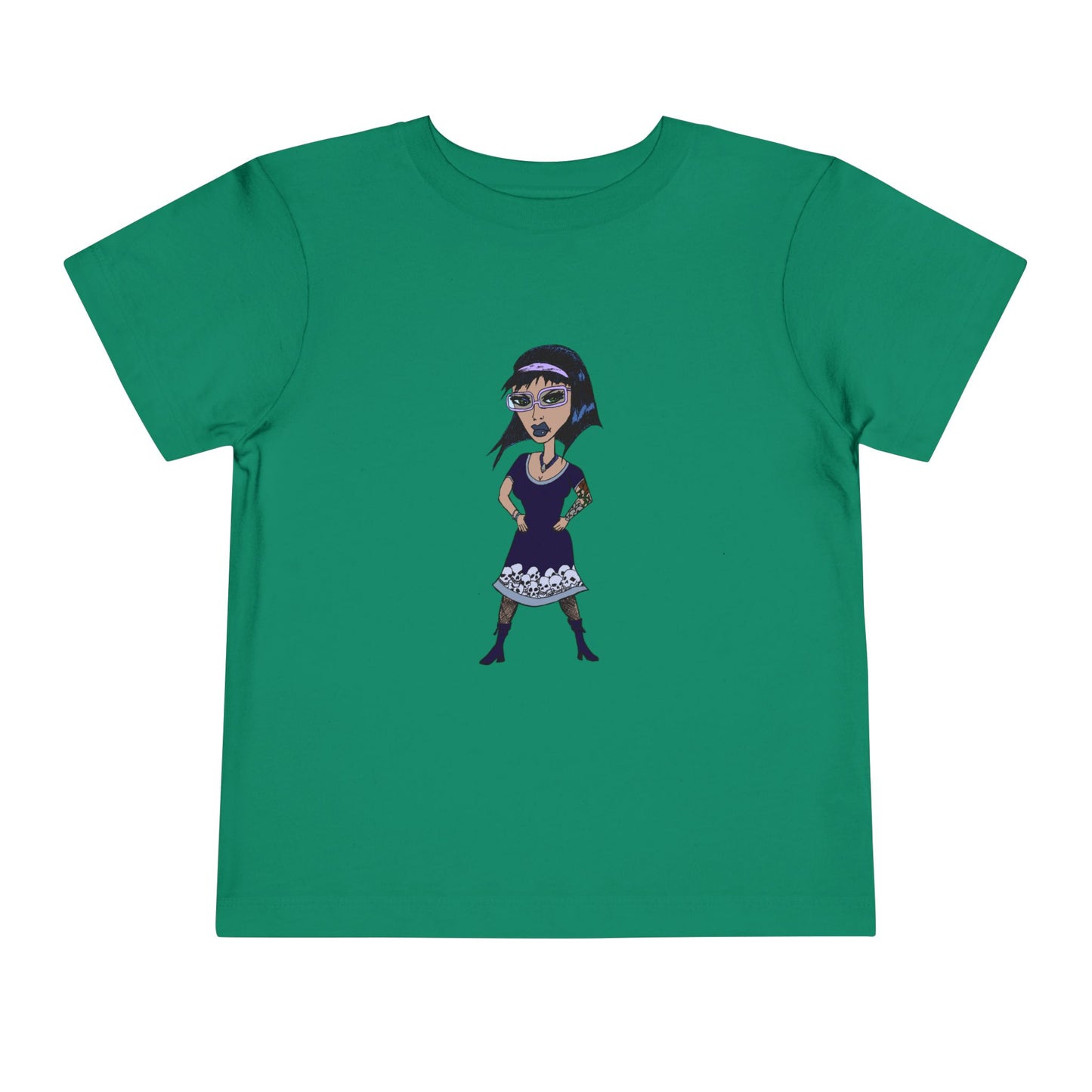 Goth Girl Toddler Tee