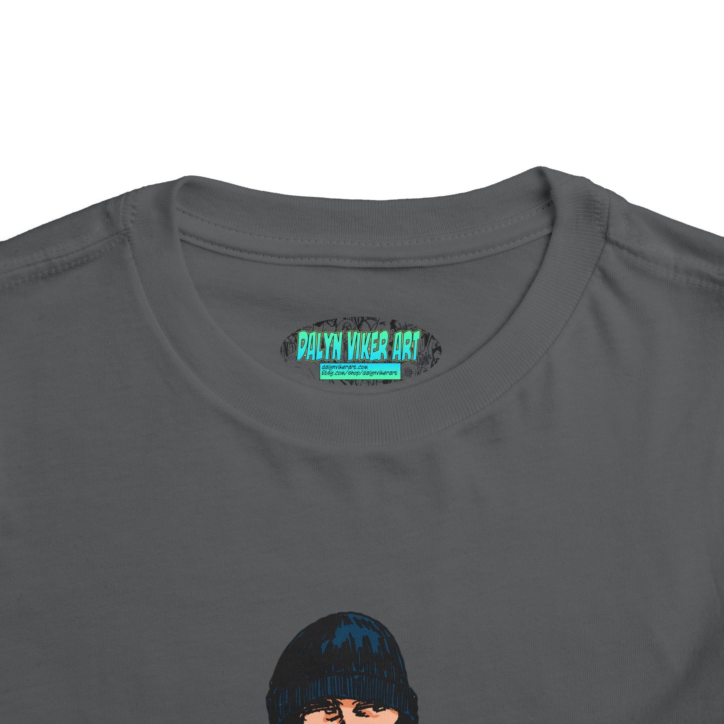 Toddler Tee — Cute Rude Skater Dude Kid Skateboard Graphic Shirt