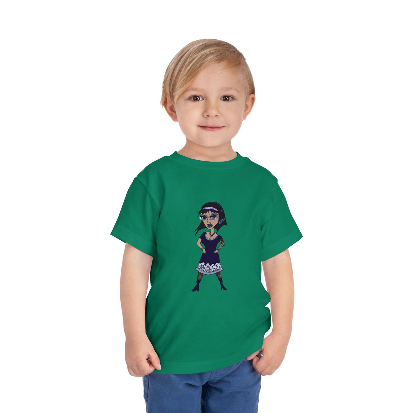 Goth Girl Toddler Tee