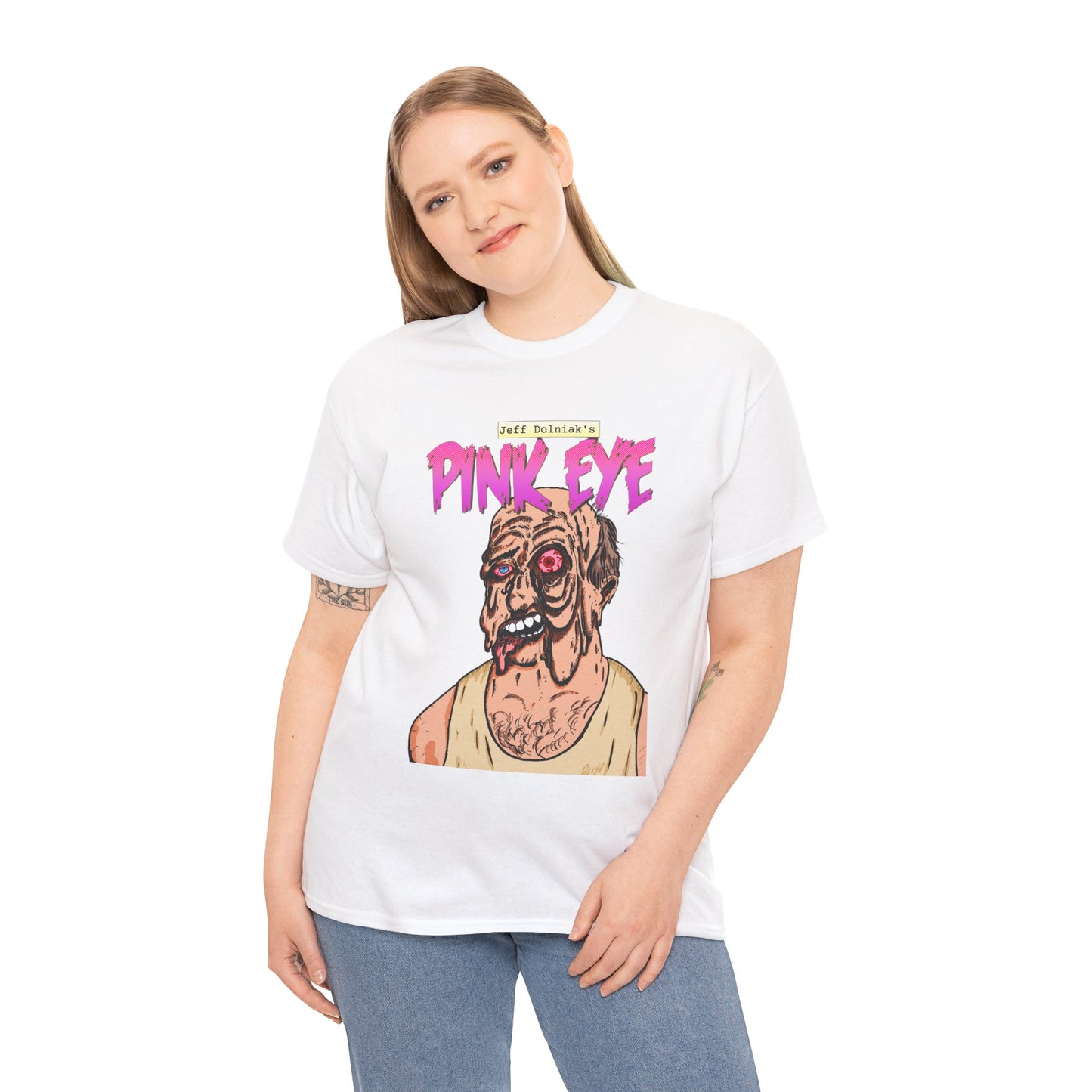Pink Eye - Body Horror Illustration T-Shirt