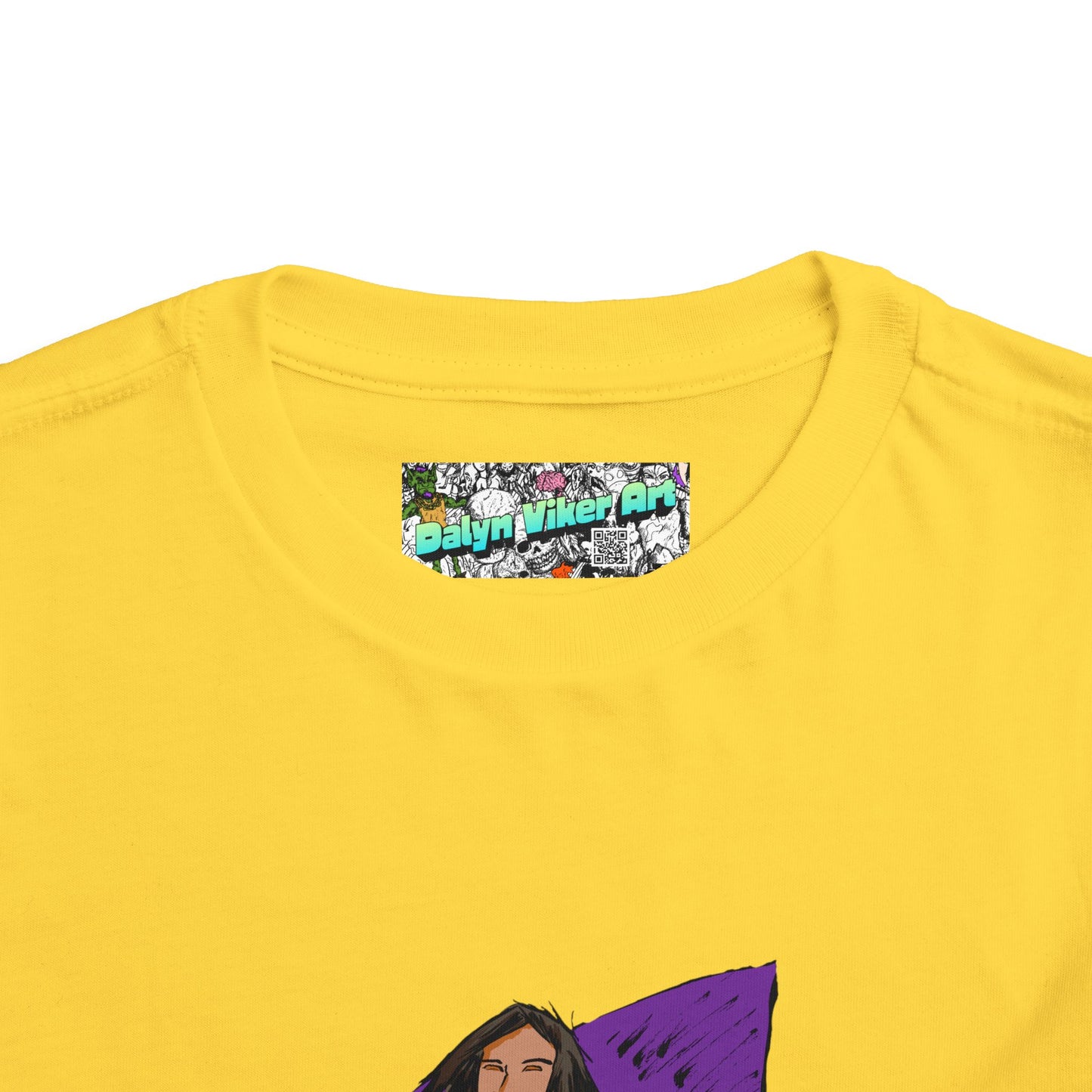Toddler Tee — Rock Star Guitarist Graphic Kids Shirt