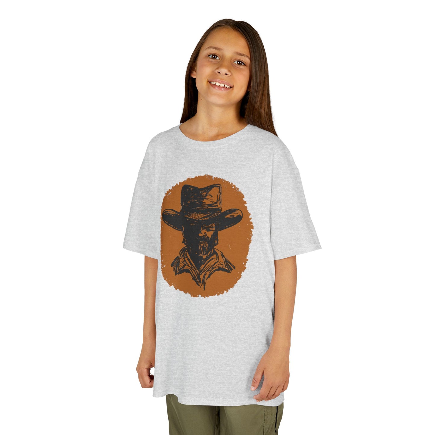 Southwestern Cowboy Kids Heavy Cotton™ Tee