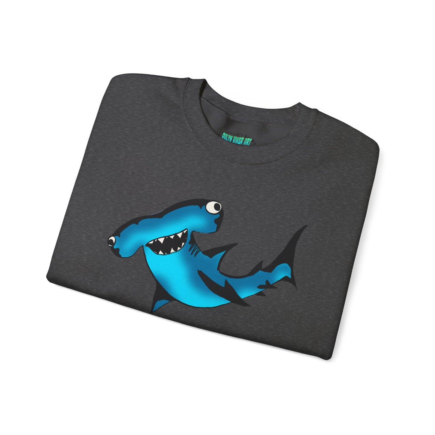 Harley Hammerhead Cute Shark Graphic Unisex Sweatshirt
