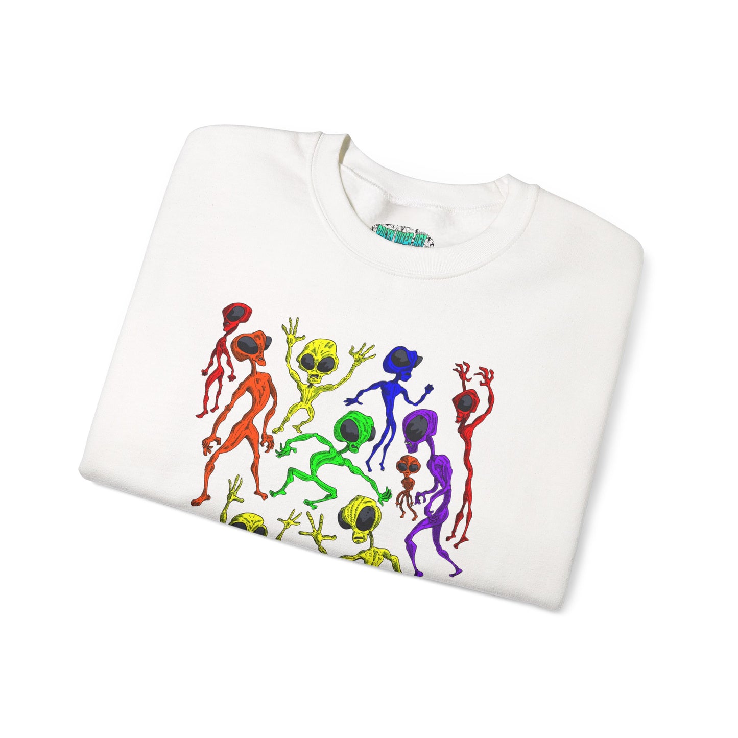 Alien Dance Party Crewneck Sweatshirt