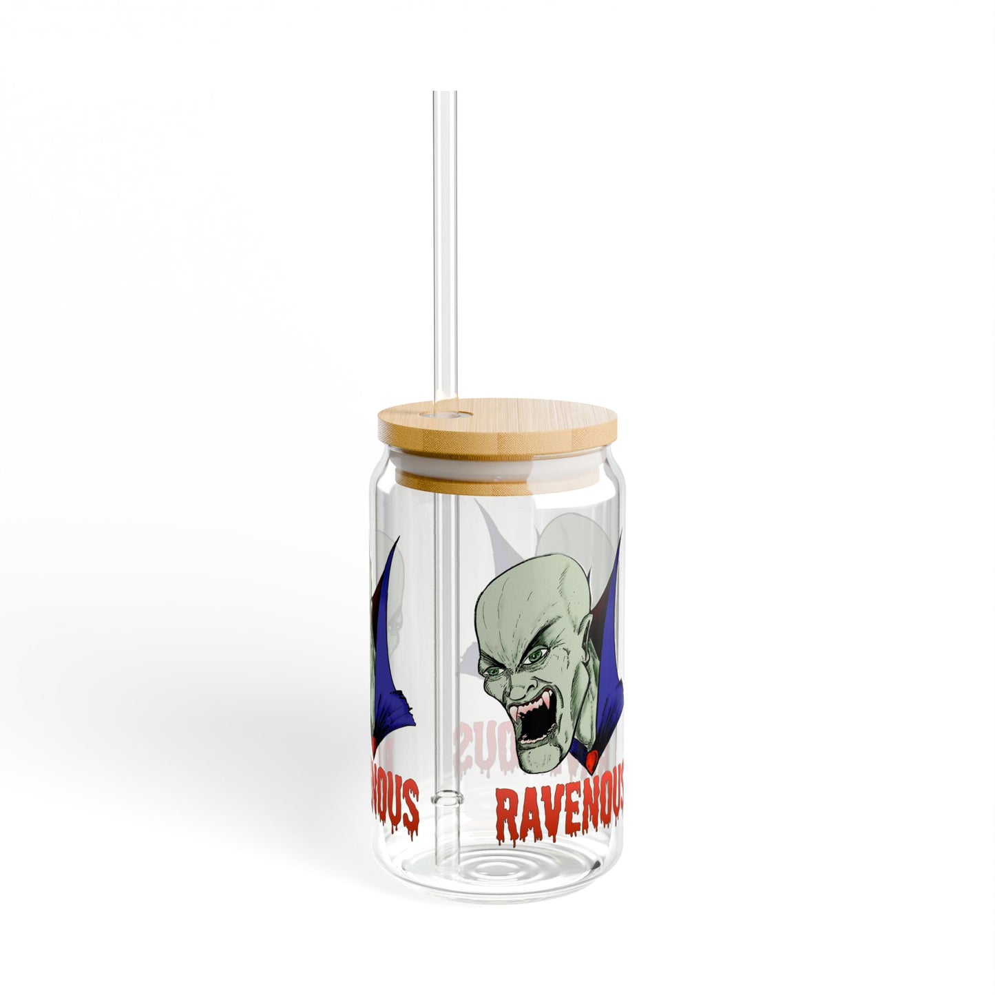 Sipper Glass - Ravenous Bloodthirsty Vampire 16oz