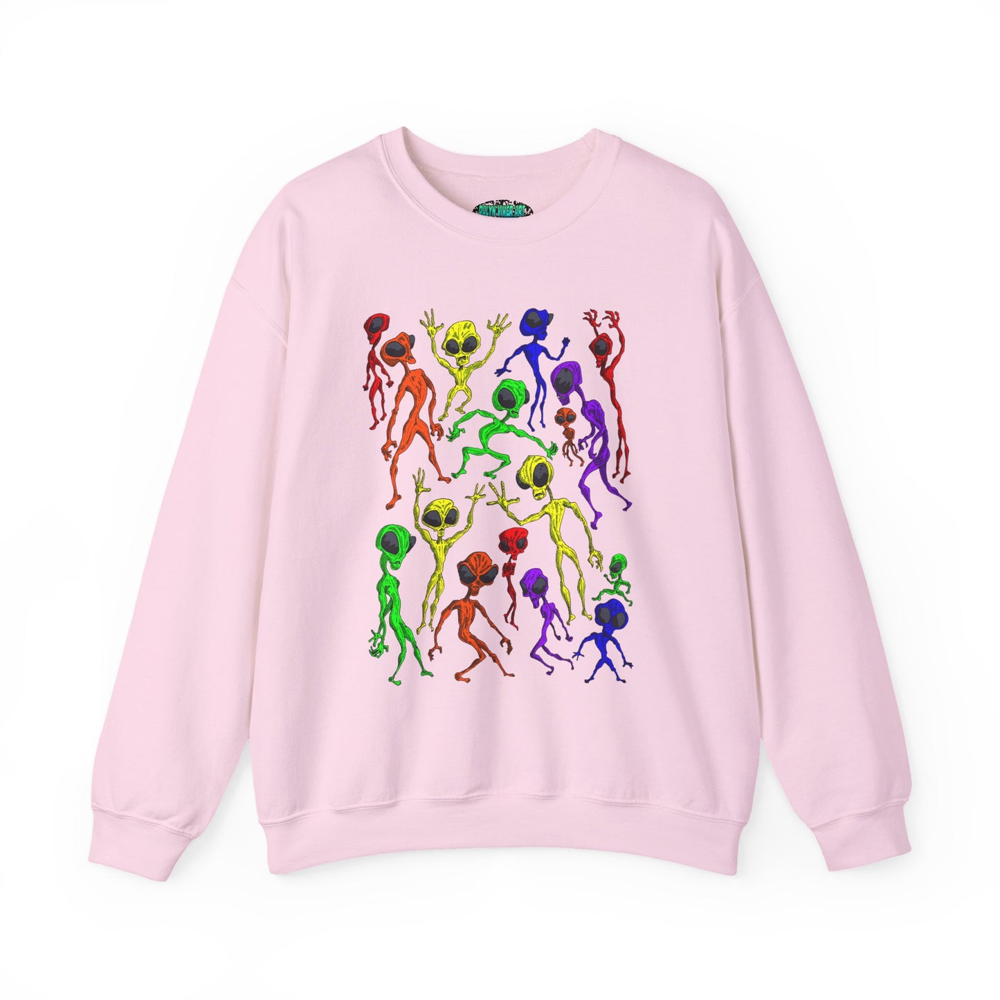 Alien Dance Party Crewneck Sweatshirt