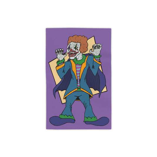 Vampire Clown Beach Towel