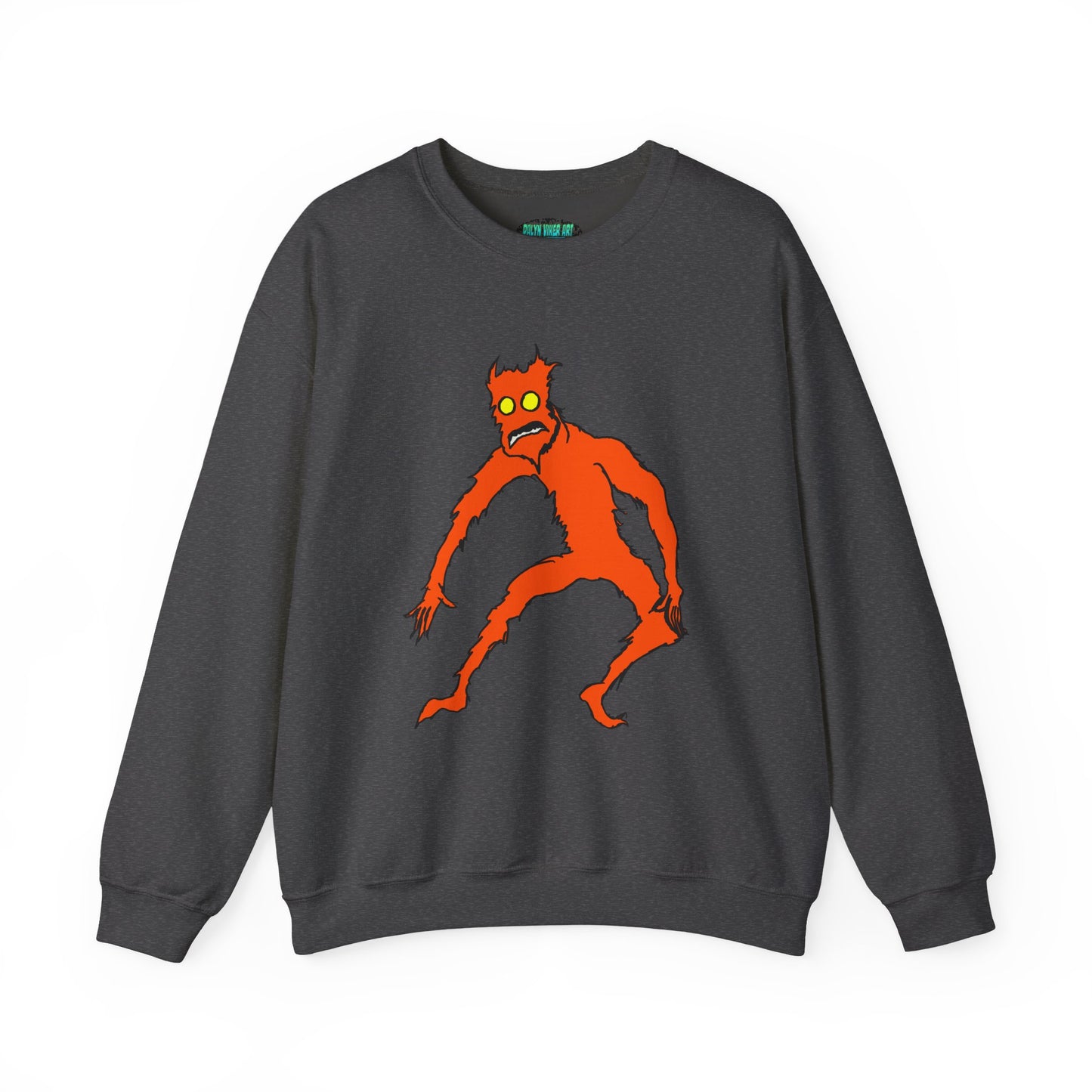 Spooky Monster Crewneck Sweatshirt