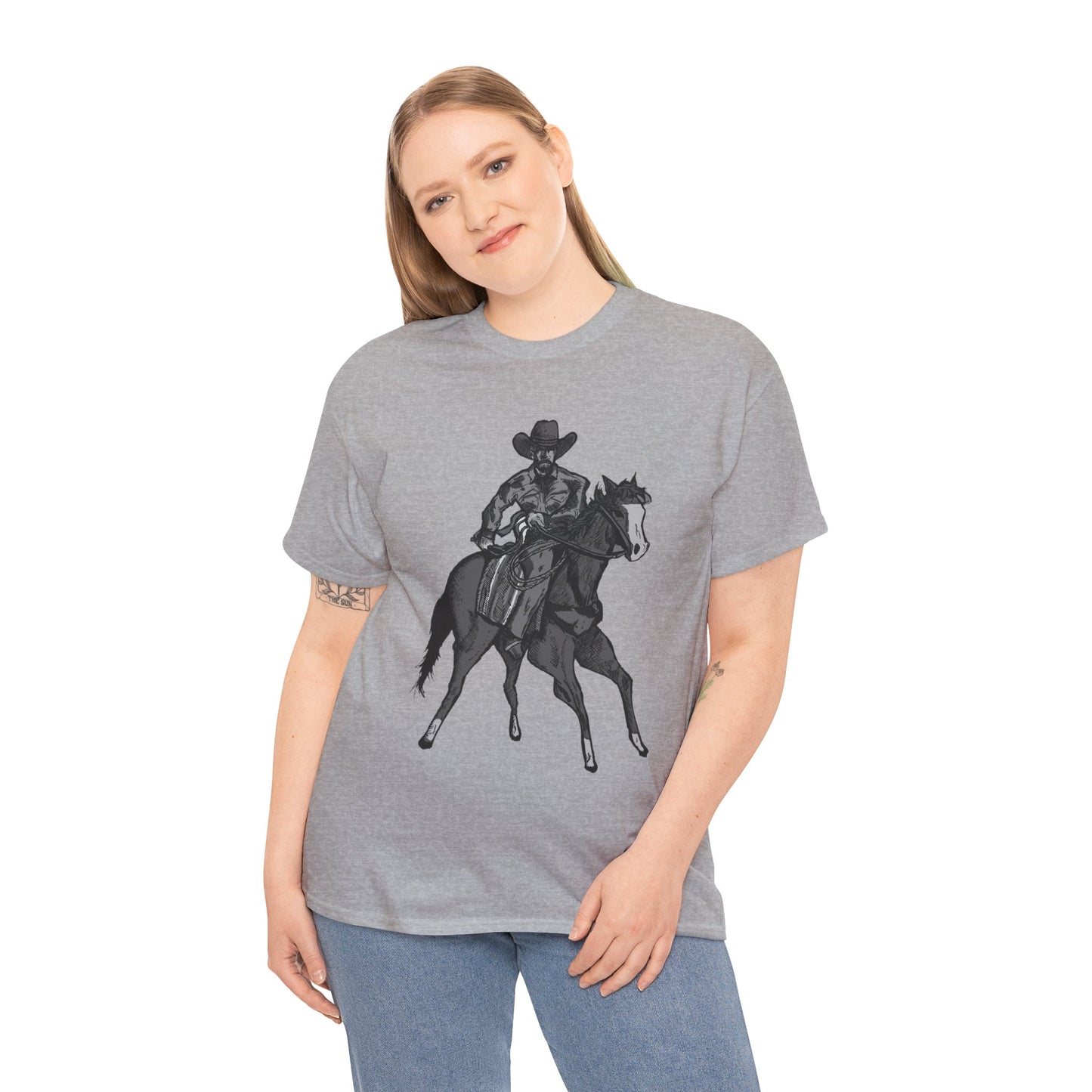 Cowboy on Horseback T‑Shirt — Vintage Western Rodeo Tee