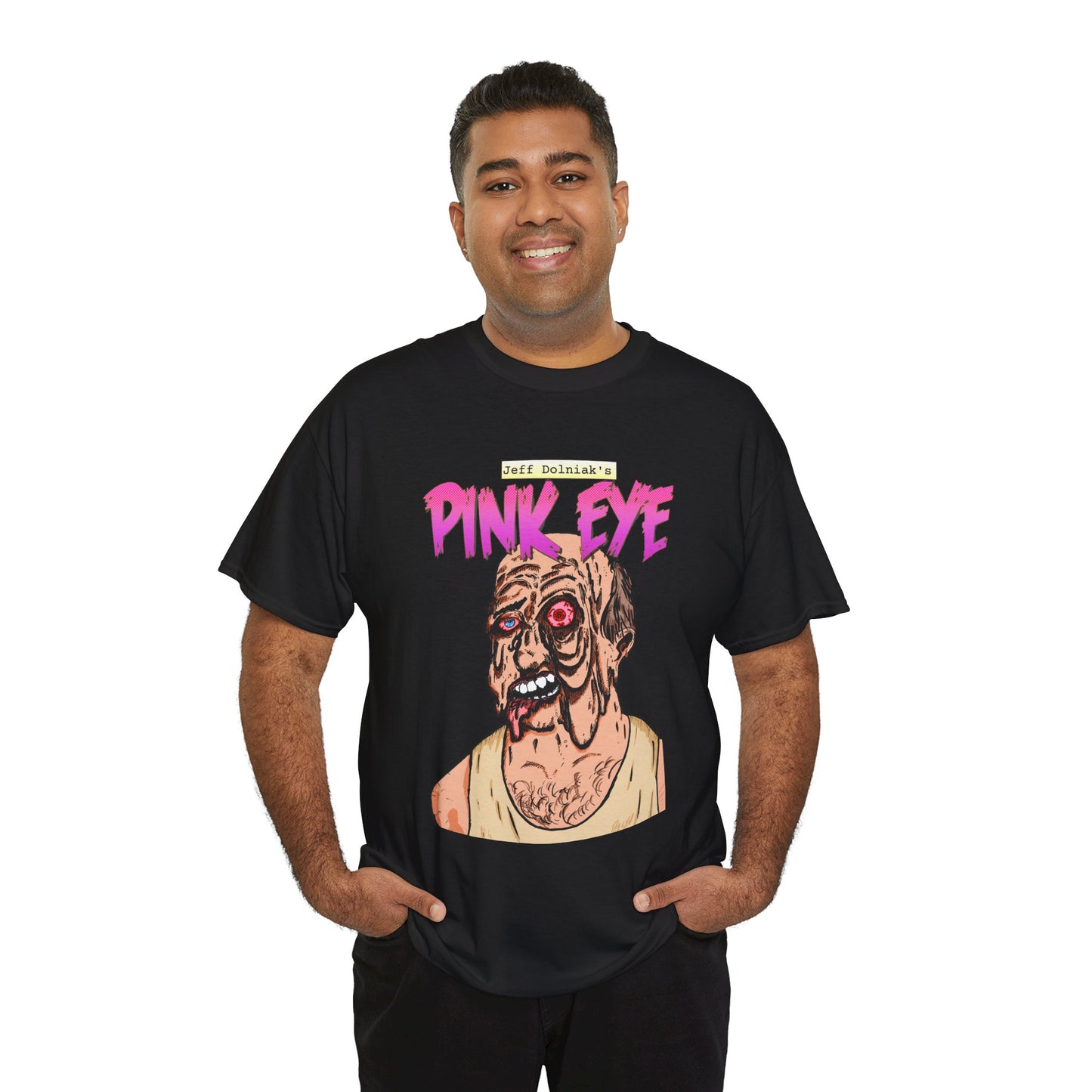 Pink Eye - Body Horror Illustration T-Shirt